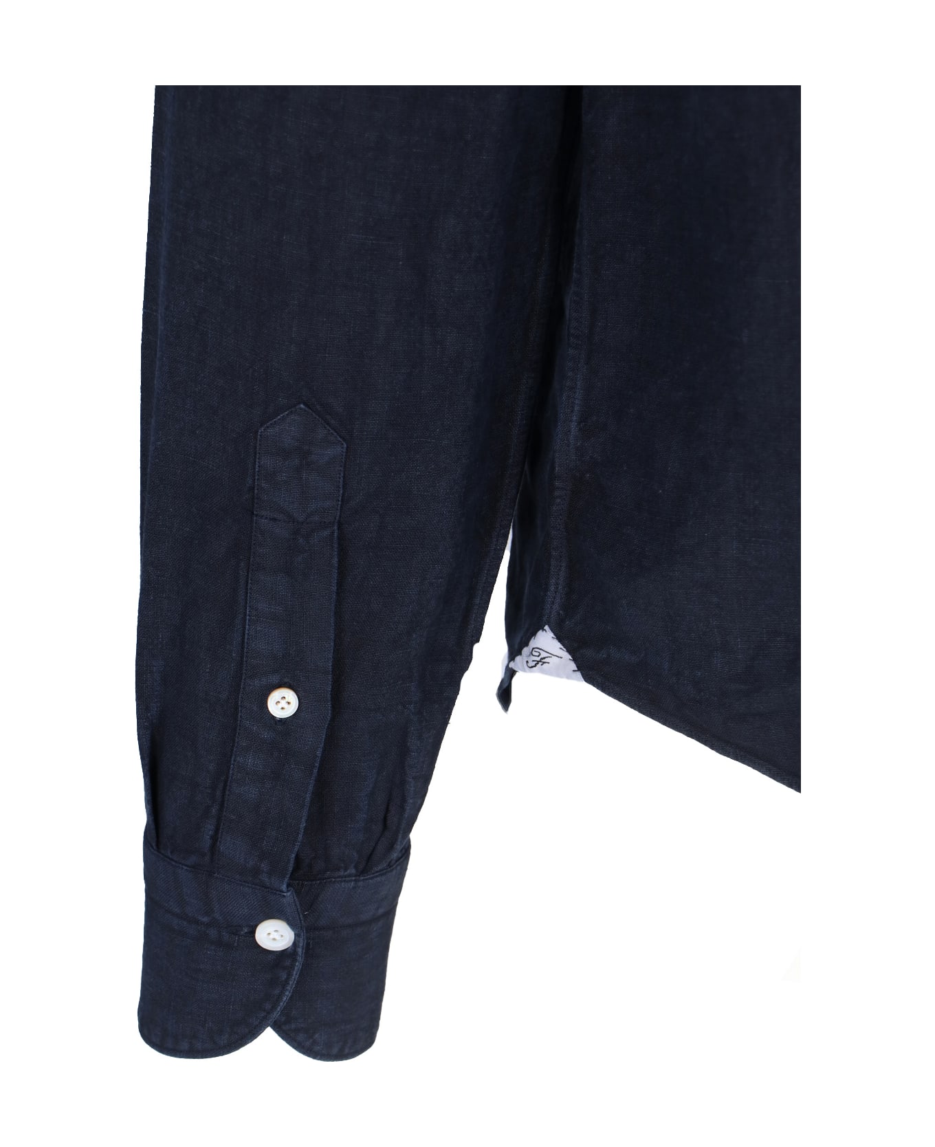 Finamore Linen Shirt - Blue