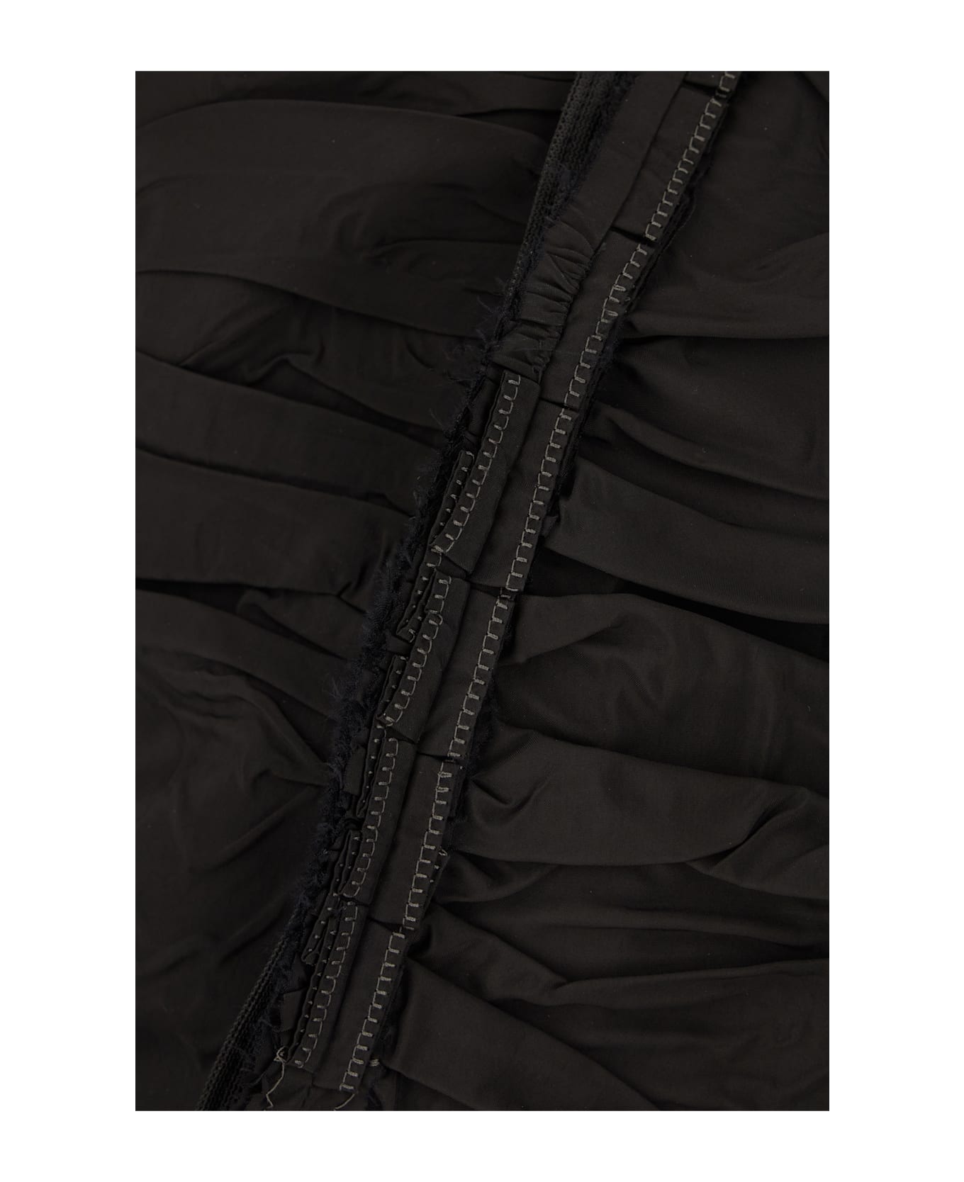 Black Polyester Dress - Thumbnail 1
