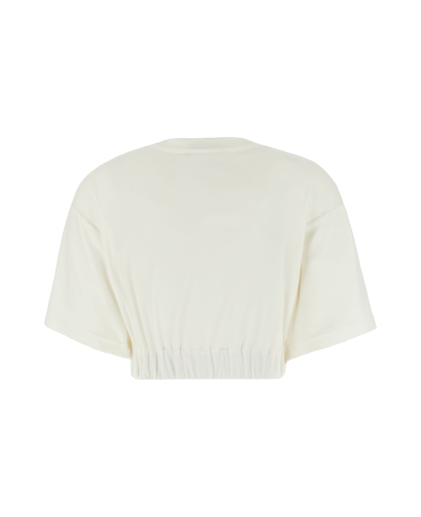 Dolce & Gabbana Ivory Chenille T-shirt - S9995