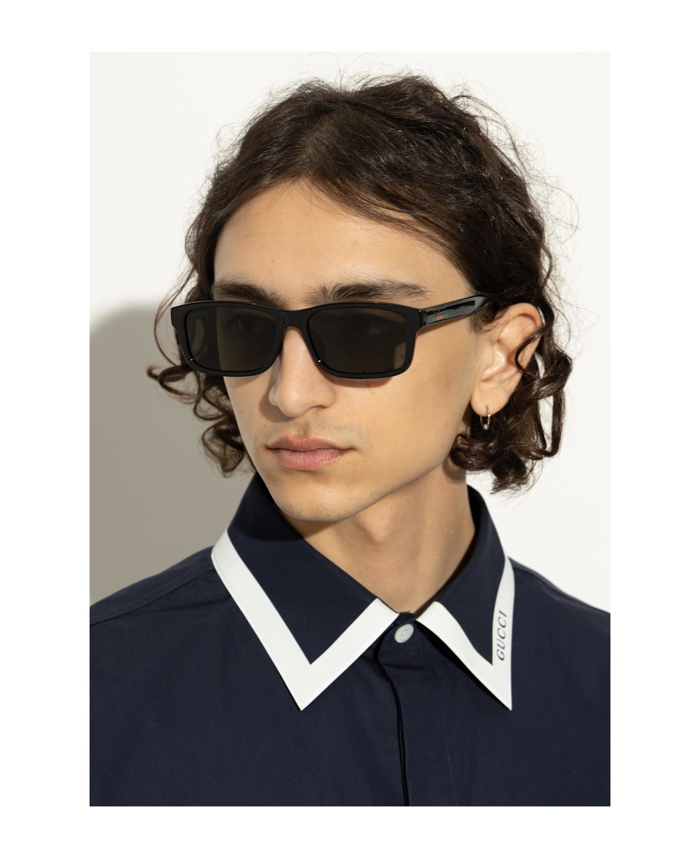 Gucci Eyewear Gucci Sunglasses - Black Grey
