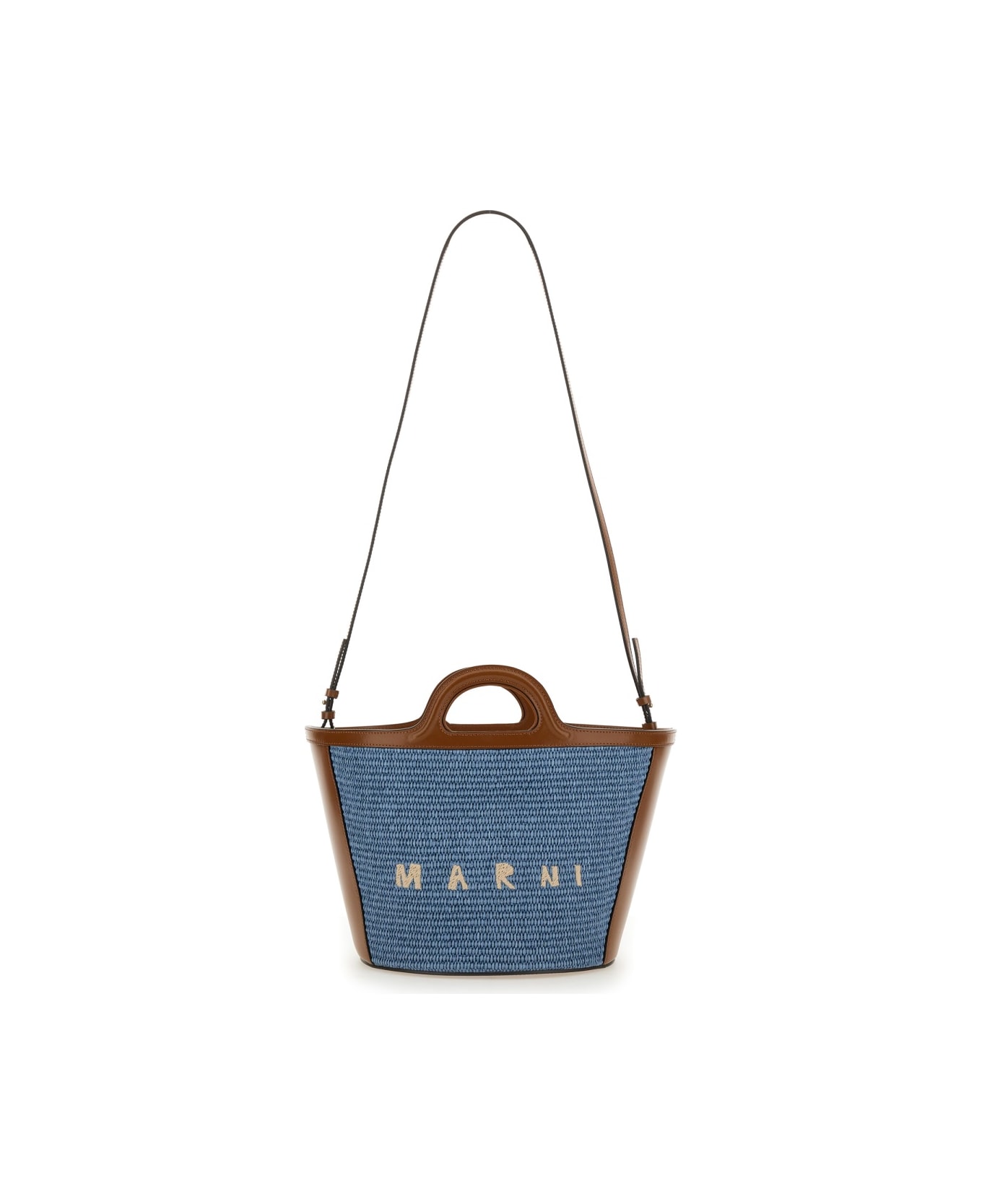 Marni Tropicalia Small Bag - BLUE トートバッグ