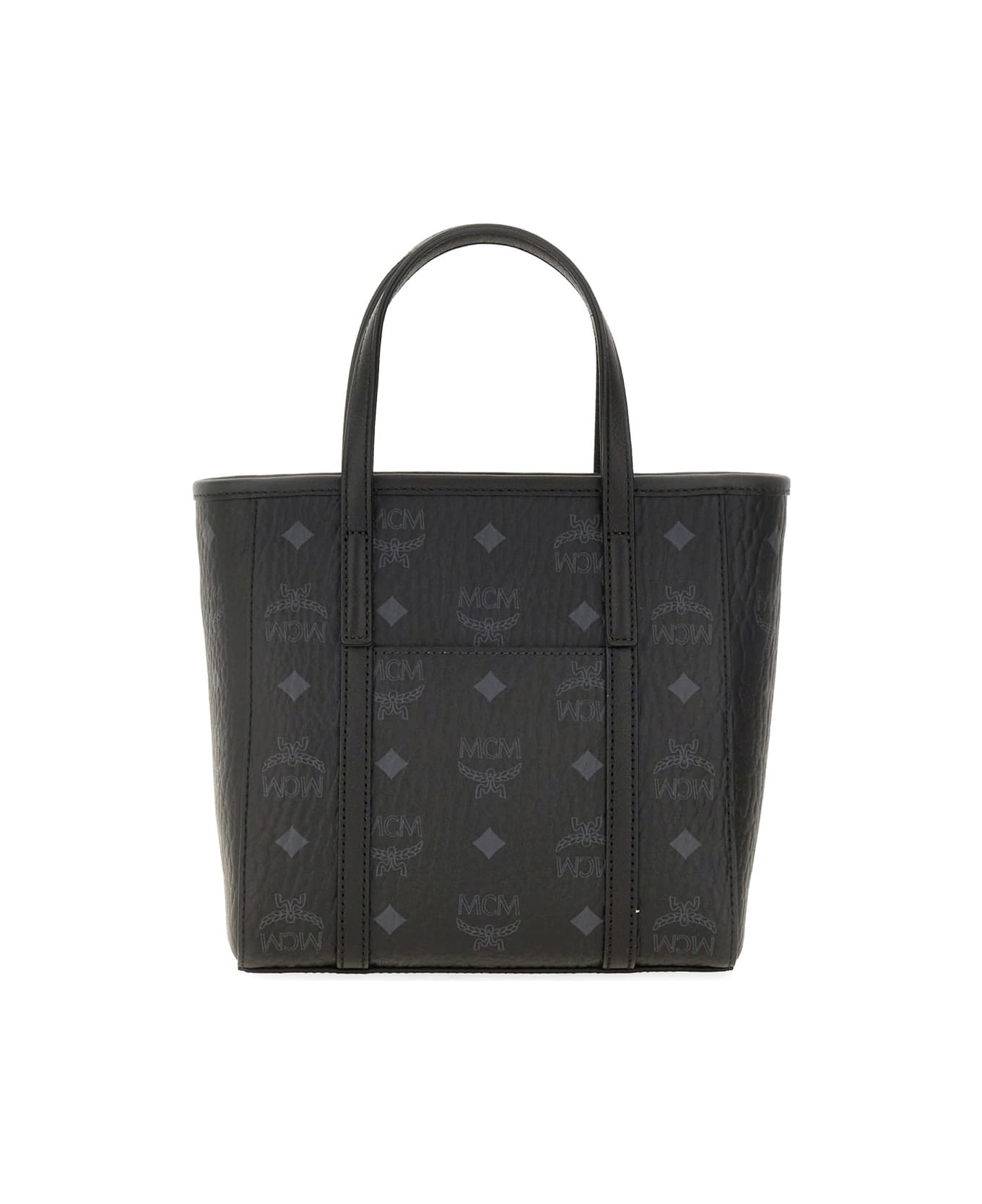 MCM "toni" Mini Shopper Bag - BLACK