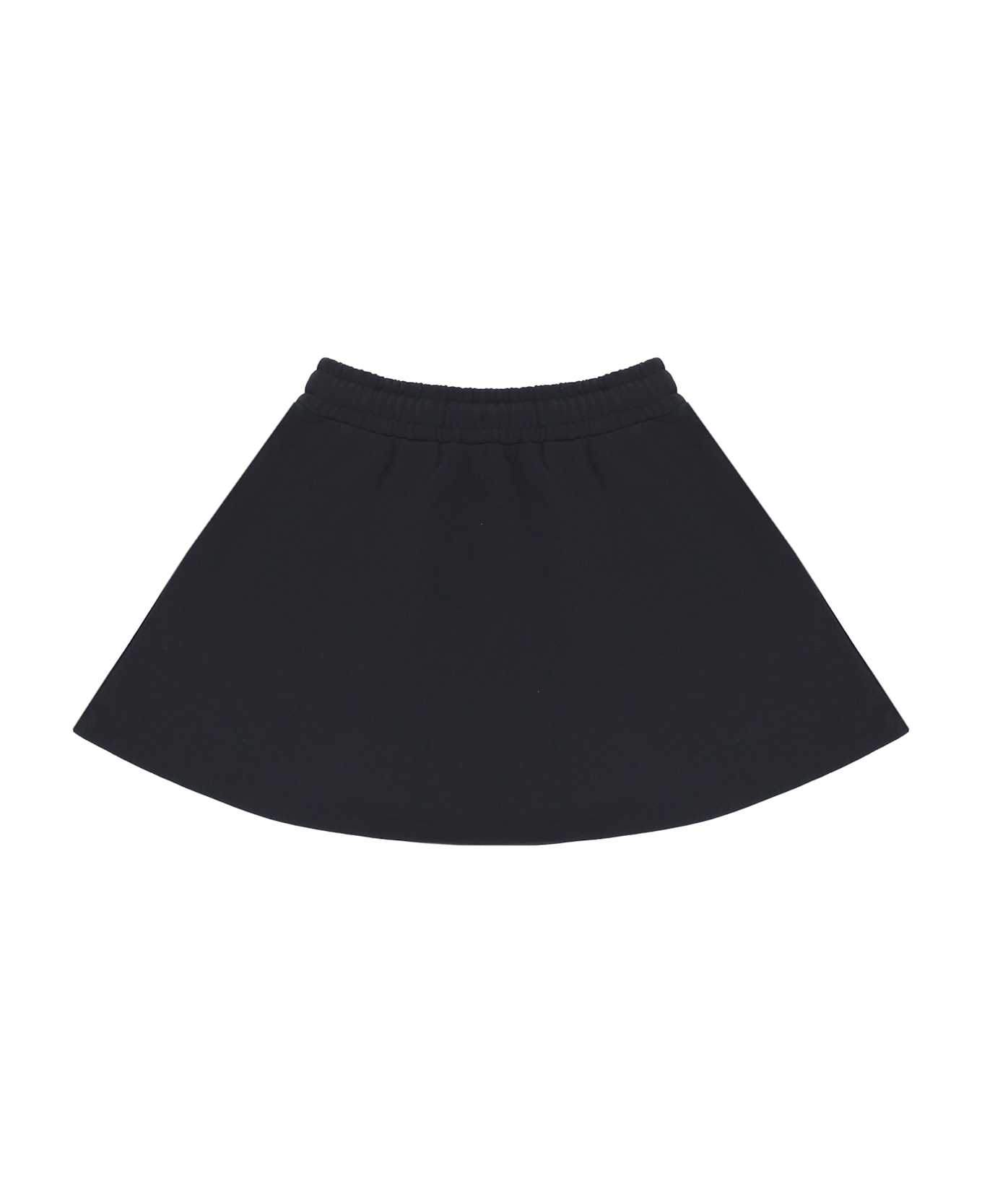 Moschino Skirt With Logo - Black