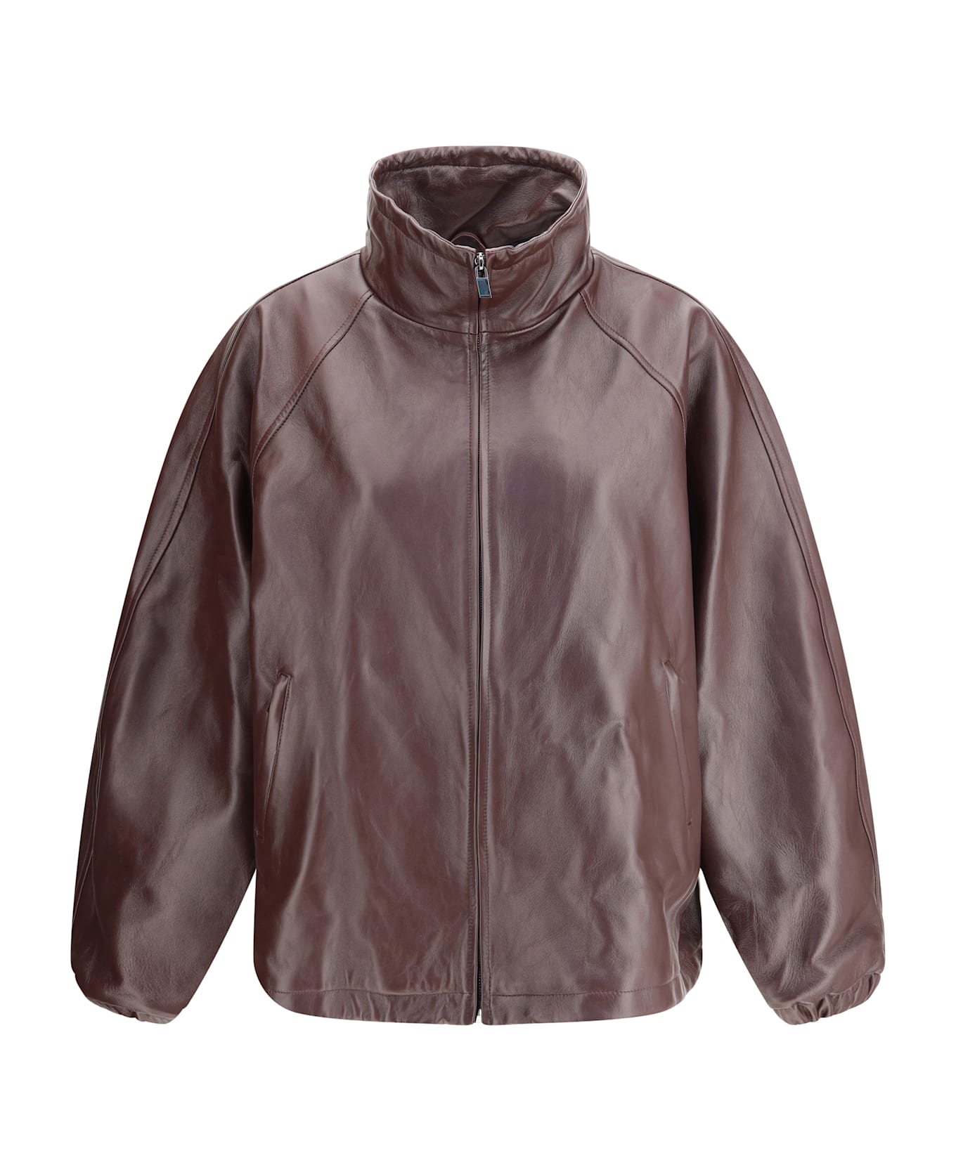 Magda Butrym Oversized Leather Jacket
