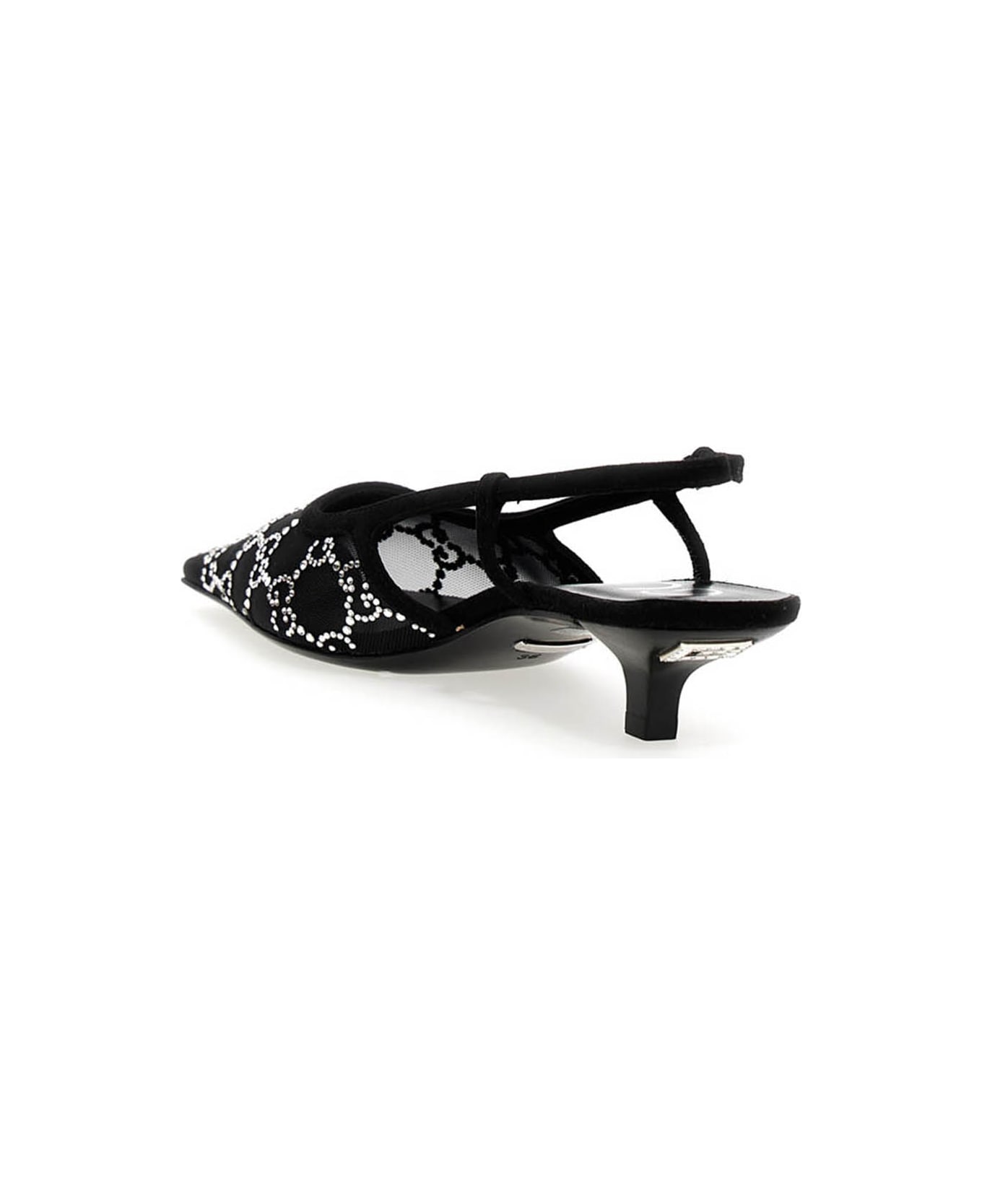 Gucci 
gg
 Slingbacks - Black