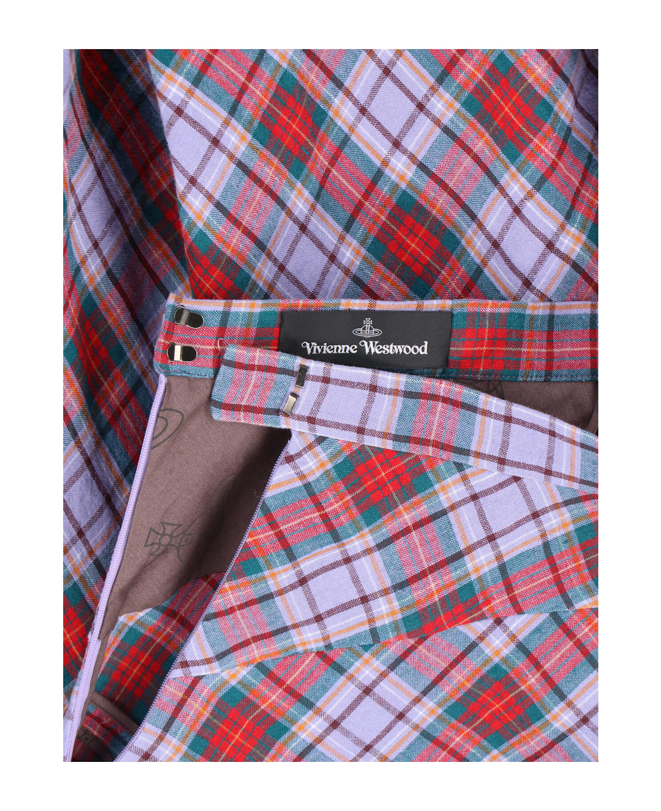 Vivienne Westwood 'aeroplane' Midi Skirt - Multicolor