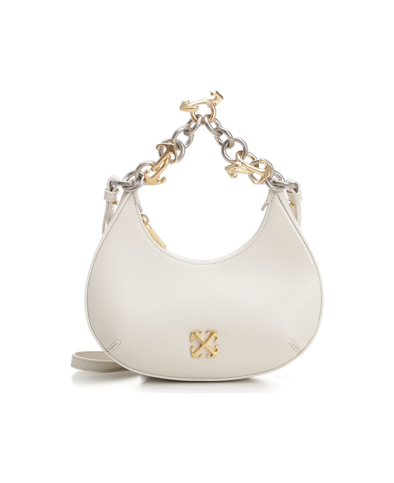 Off-White White 'hemisphere' Shoulder Bag - White