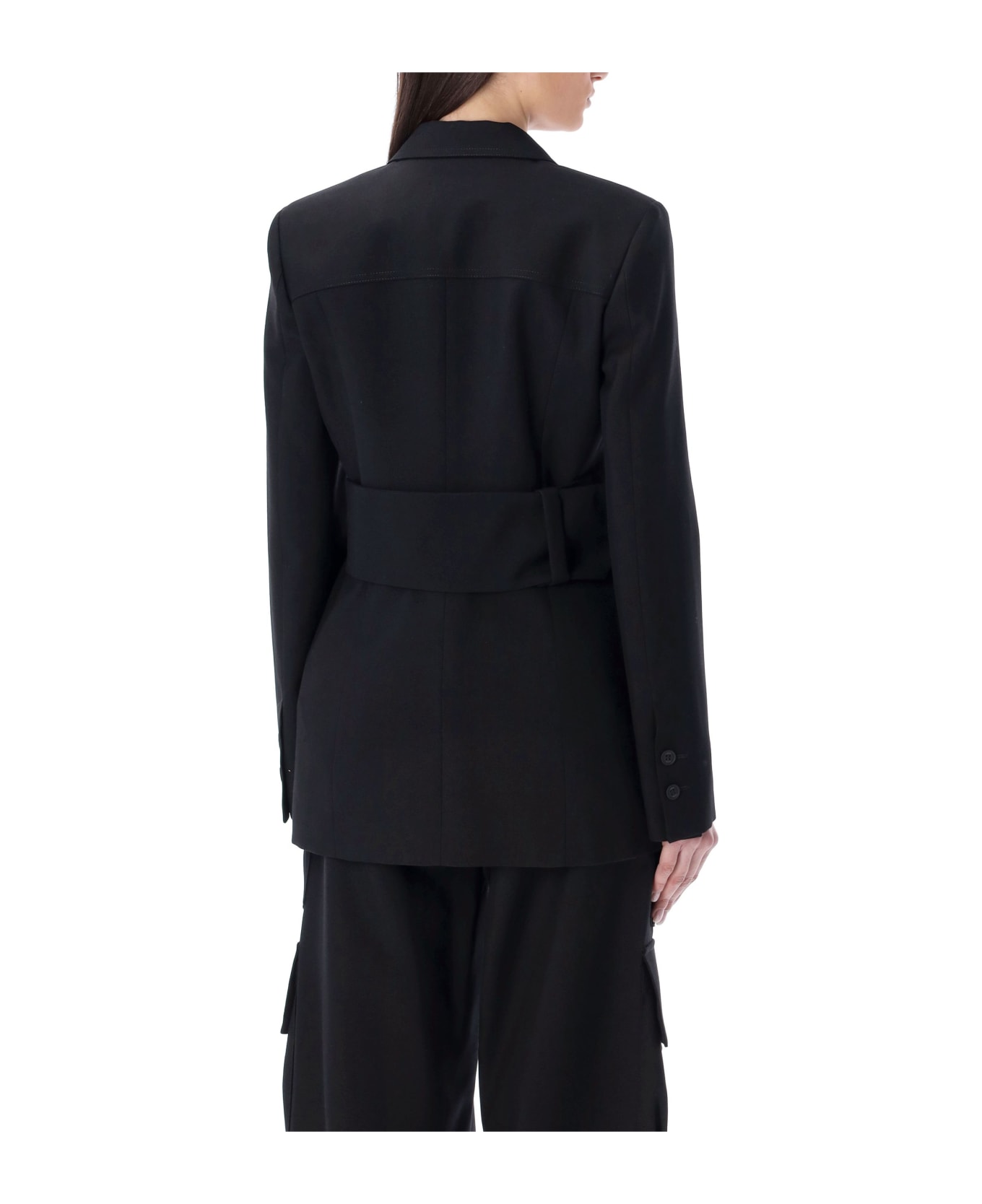 ジャケット Off-White Dry Toybox Jacket Off-White Toybox Dry Wo Belted Jacket | italist