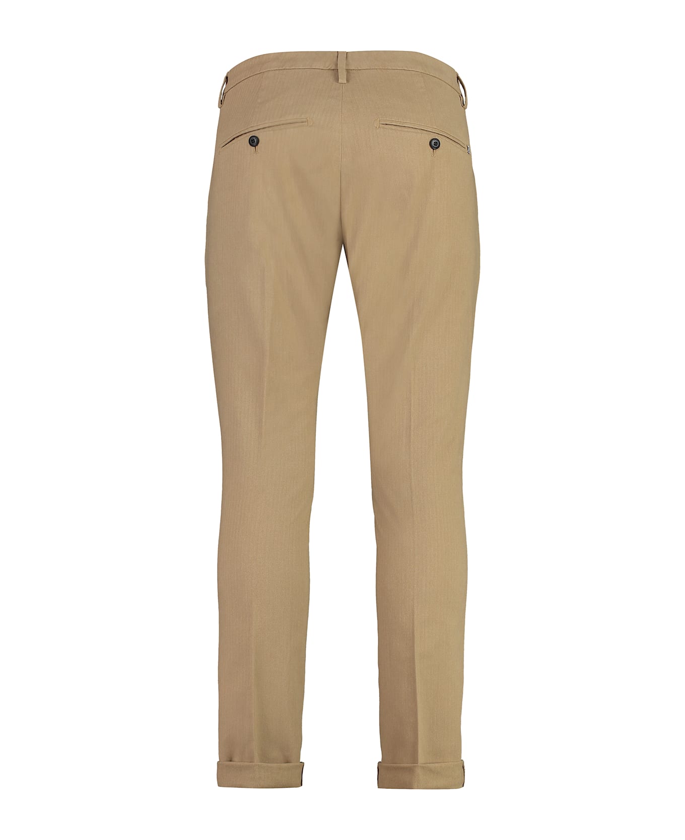 Dondup Chino Pants In Stretching Cotton - Beige