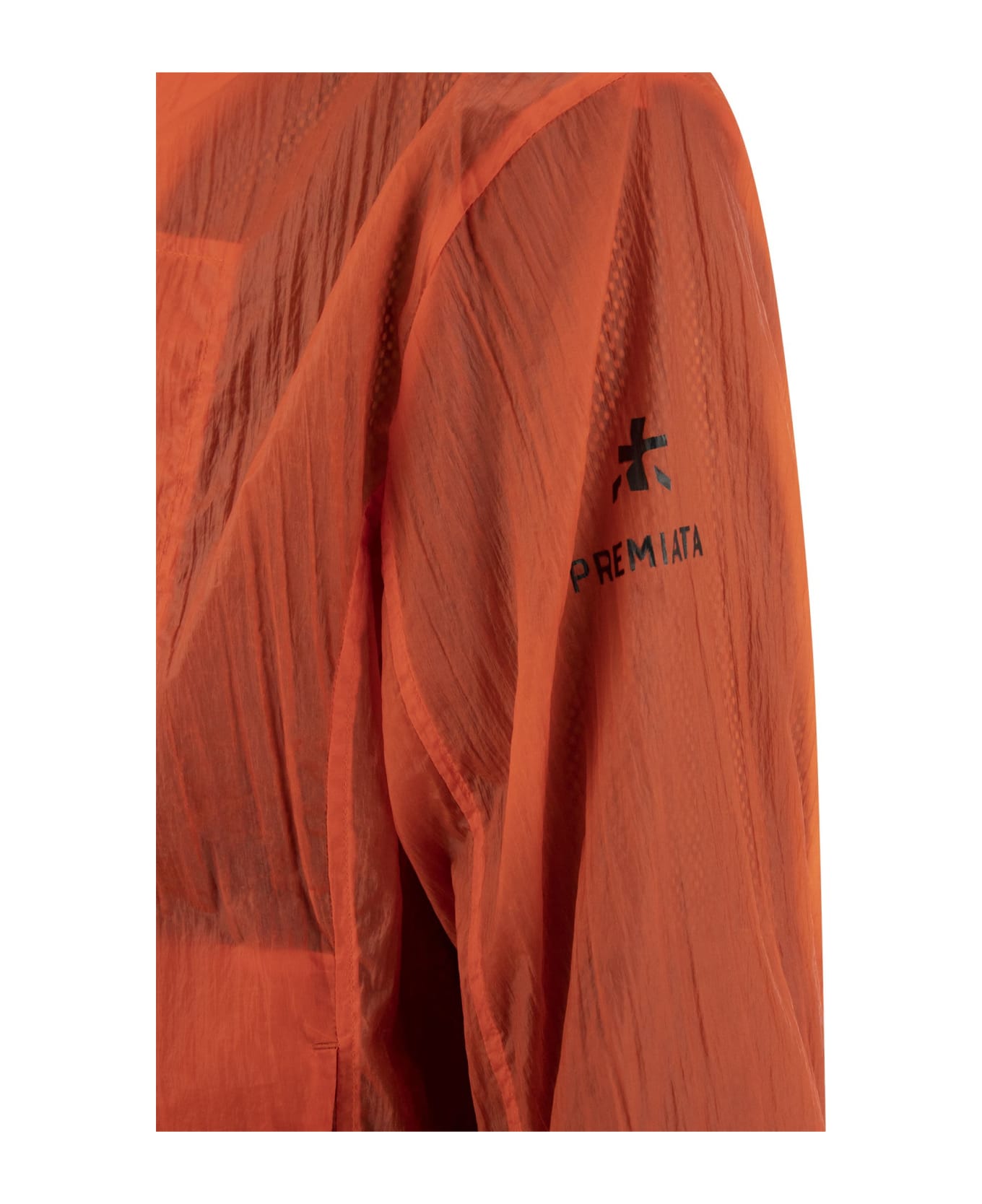 Premiata Lightweight Nylon Bomber Jacket - Orange