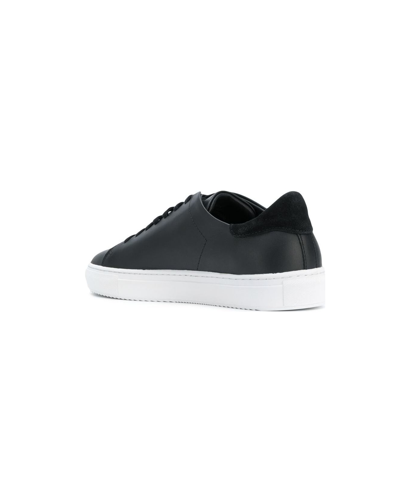Axel Arigato Black 'clean' Sneakers With Logo In Calf Leather Man - Black