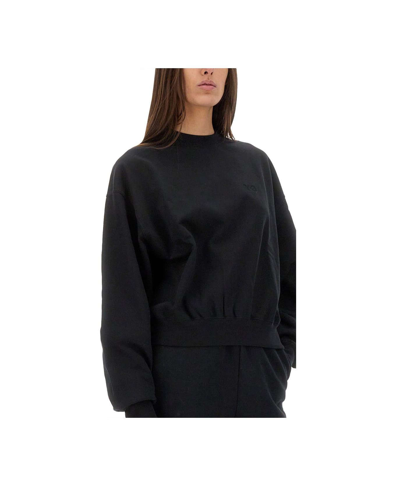 Y-3 Sweatshirt With Logo - BLACK