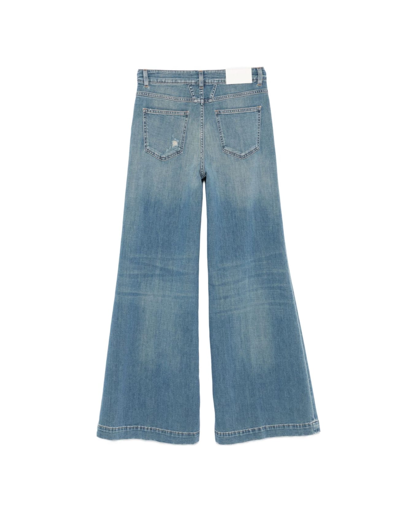 Closed Glow Up Denim Cotton Jeans - mid blue