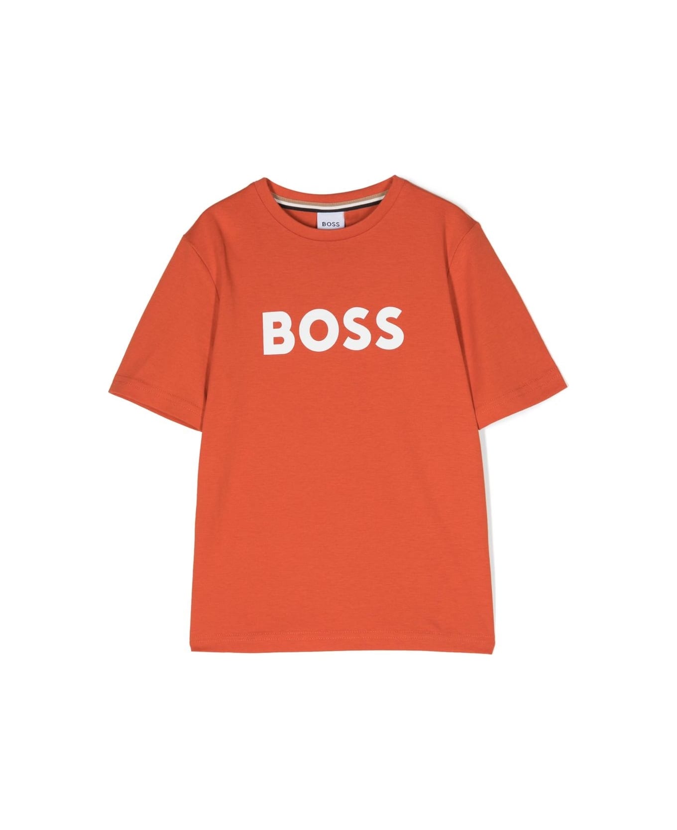 Hugo Boss Printed T-shirt - Arancione