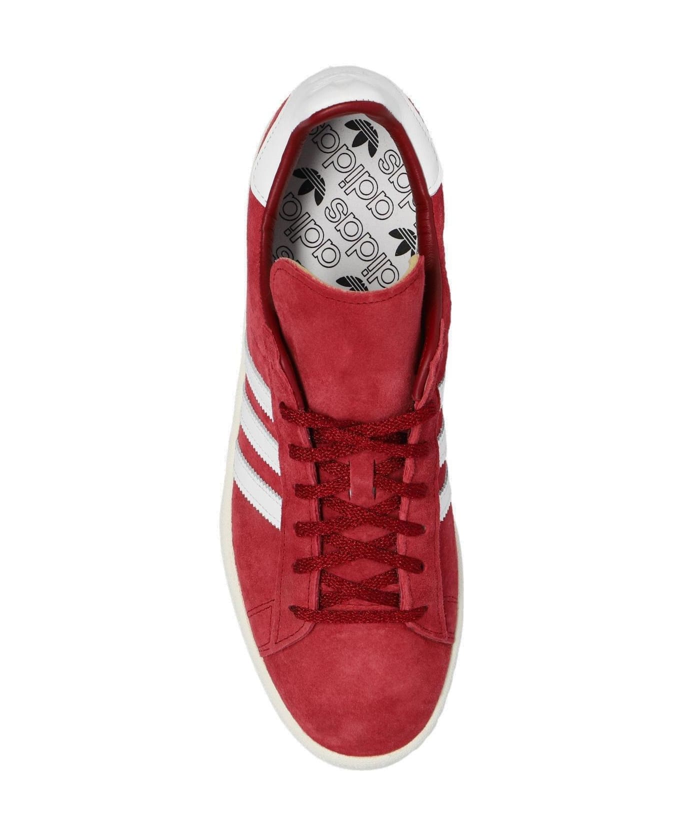 Adidas Campus 80s Lace-up Sneakers - RED