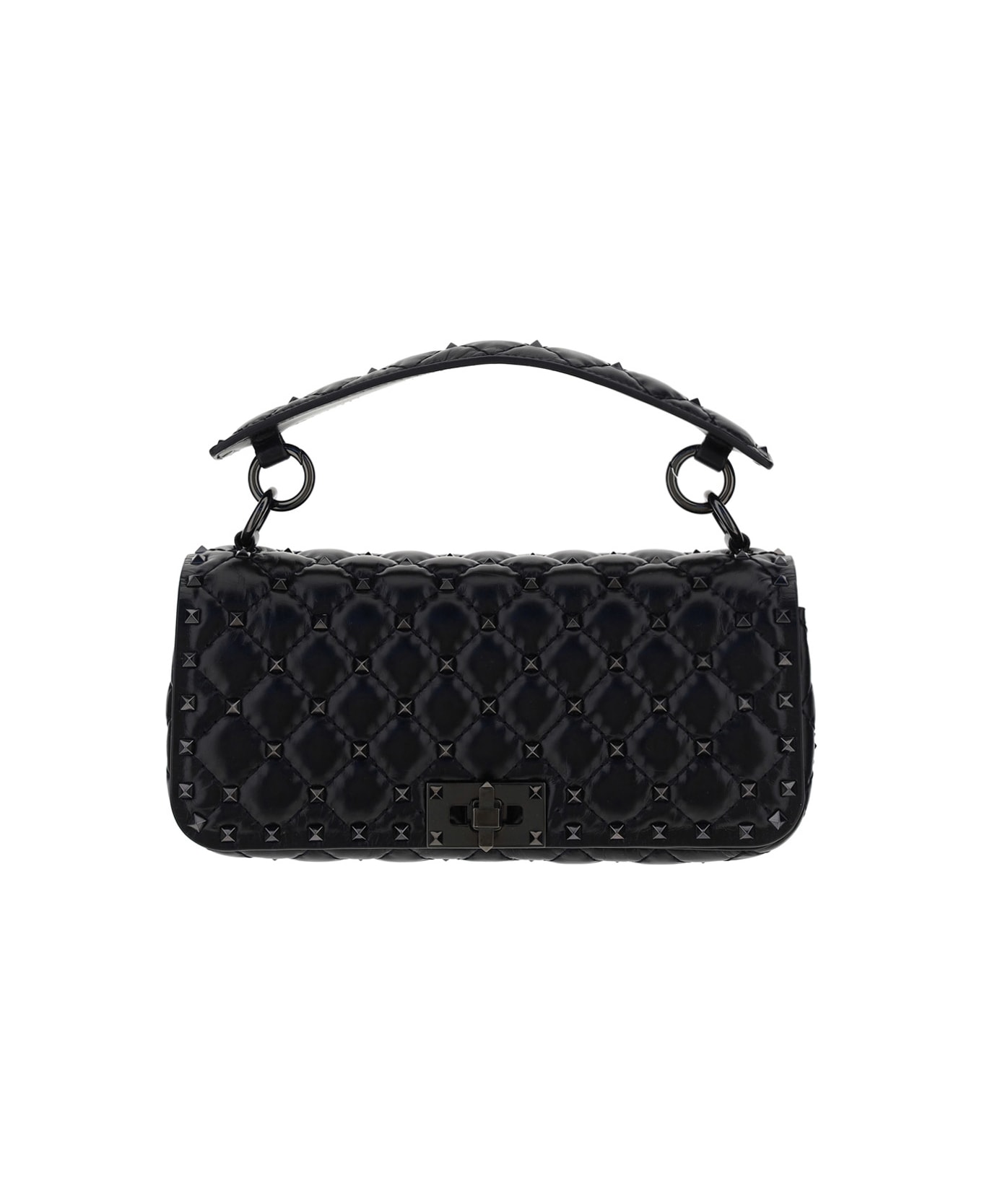 Valentino Garavani Rockstud Spike Shoulder Bag - Nero