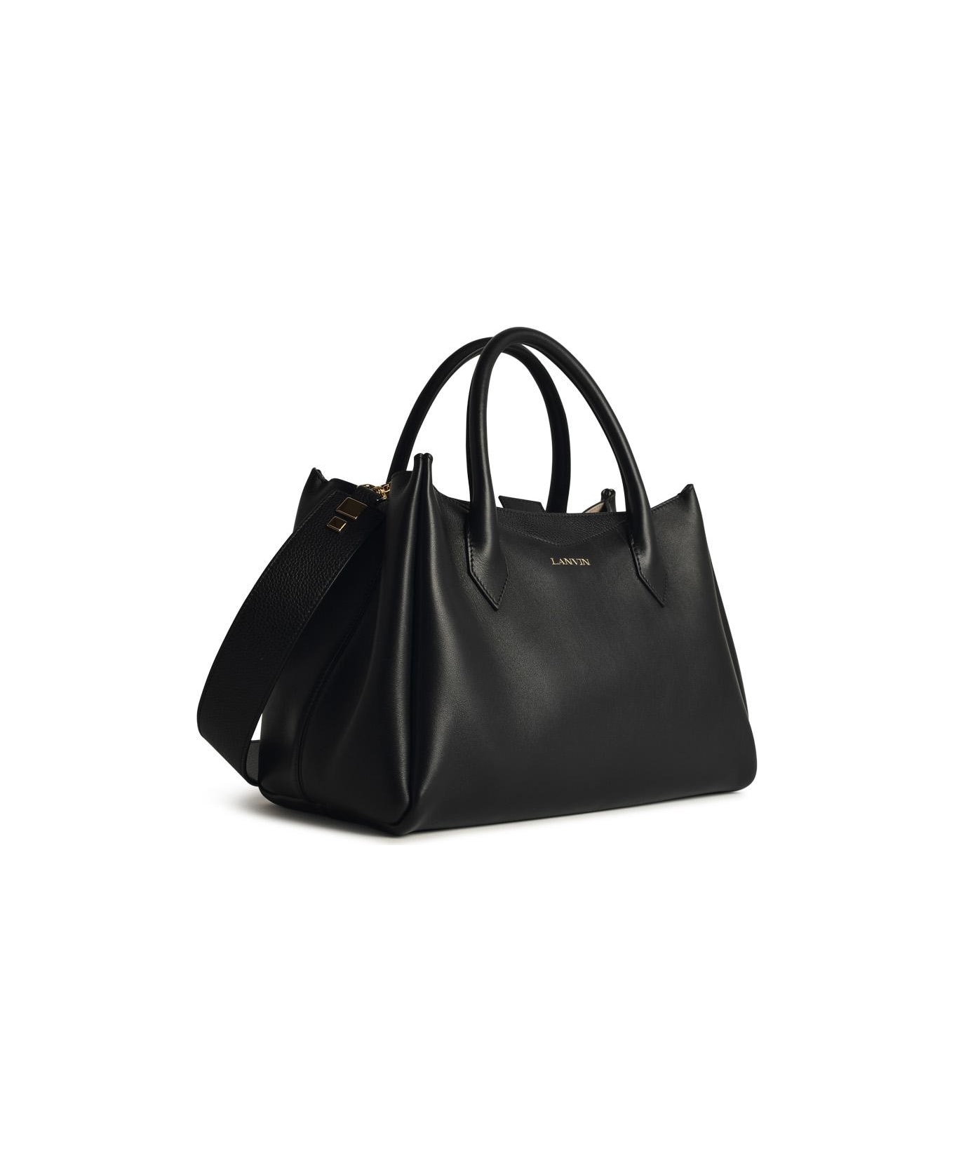 Lanvin Black Leather Bag - Black