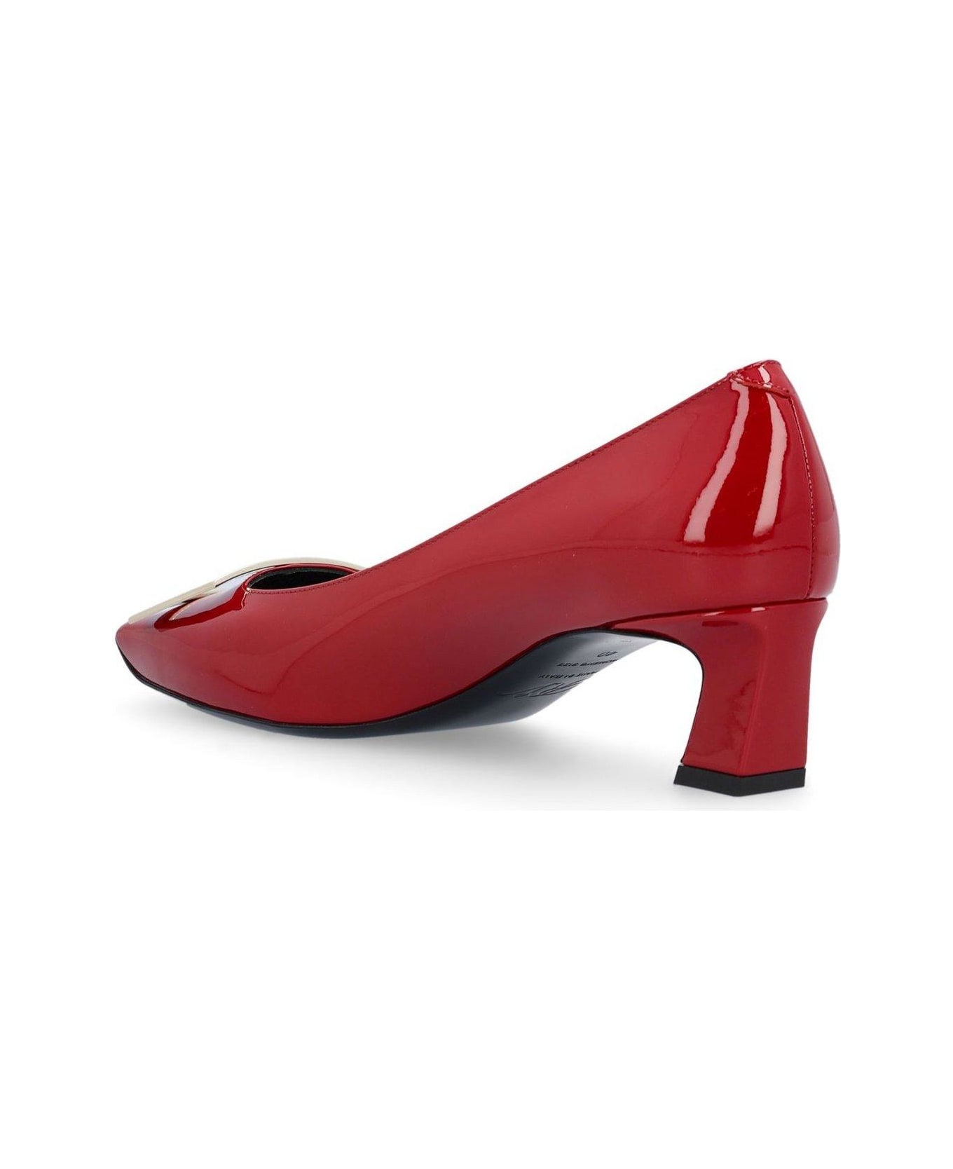 Roger Vivier Trompette Buckle Pumps - Red