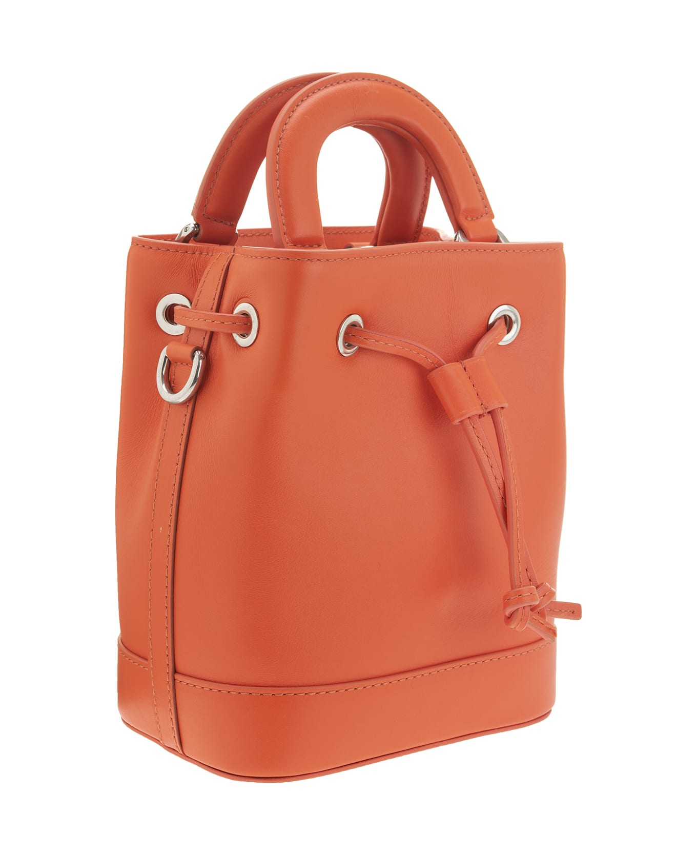 Au Départ Orange Petite Dauphine Bag