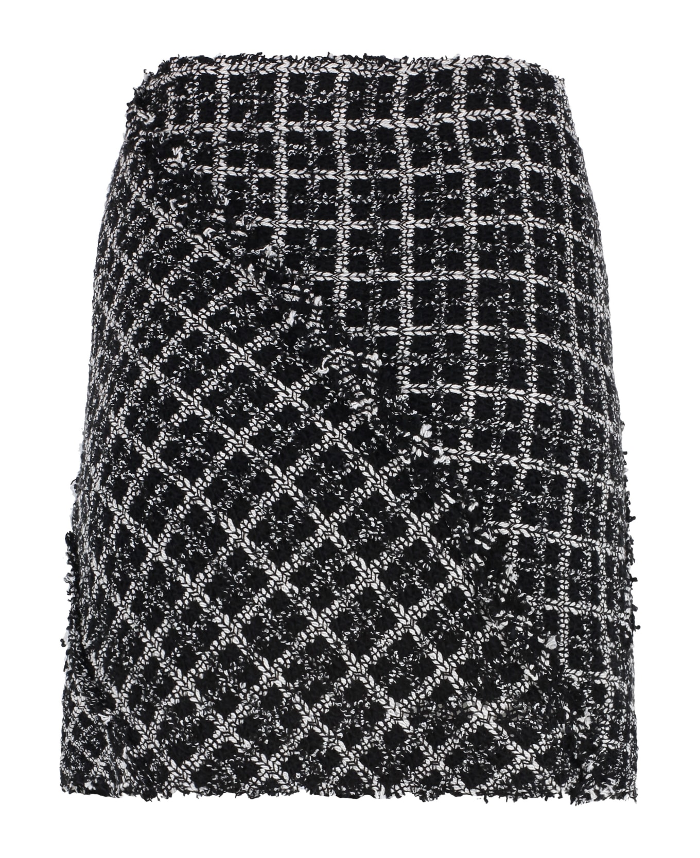 Rodebjer Elema Tweed Mini-skirt - Black