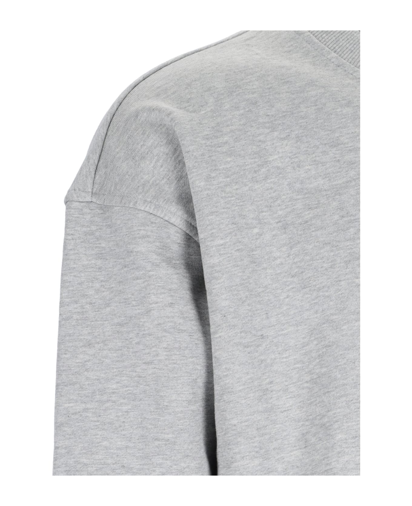 Moose Knuckles Logo Crewneck Sweatshirt - Gray