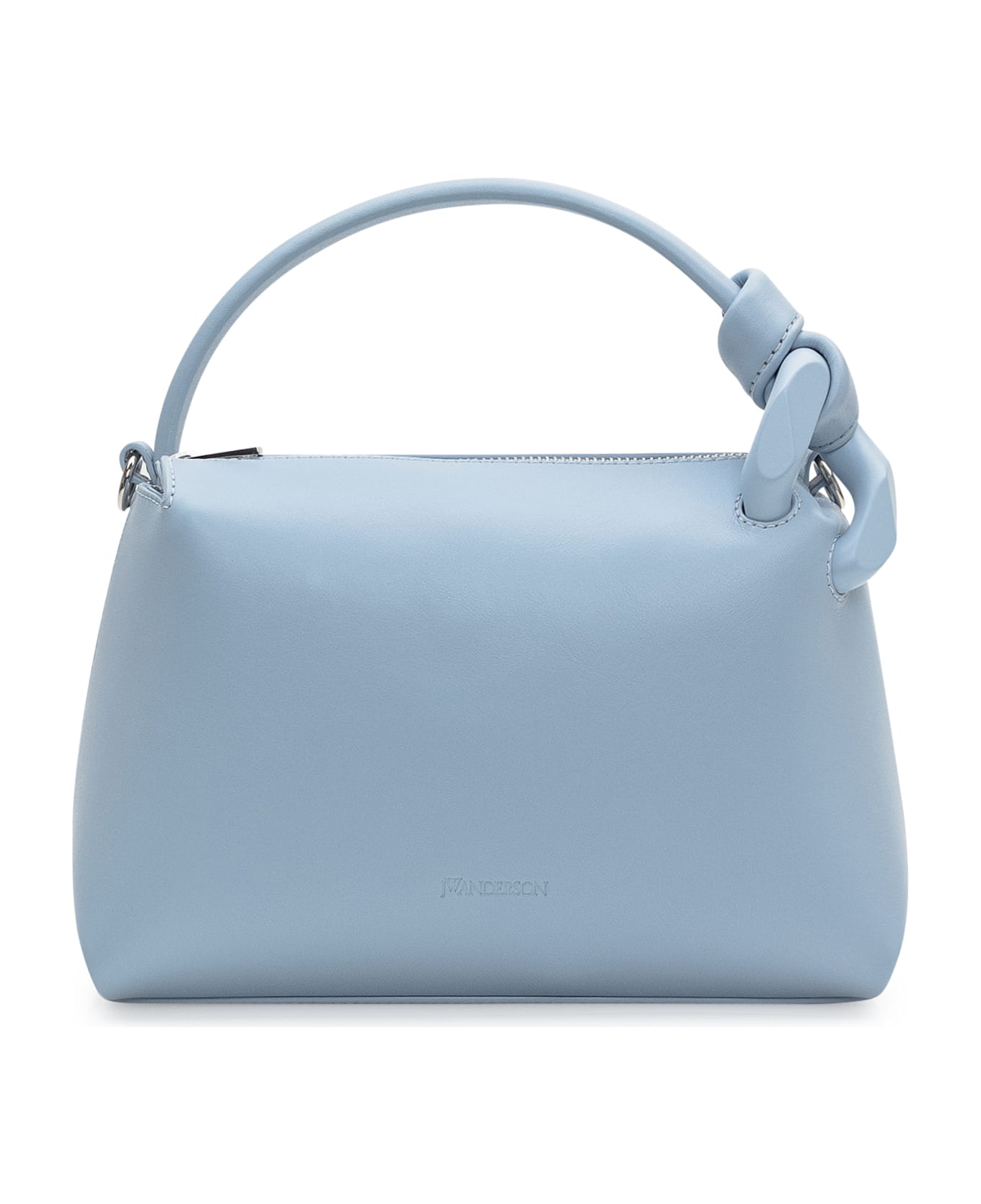 J.W. Anderson Light Blue Leather 
corner
 Small Bag - LIGHT BLUE