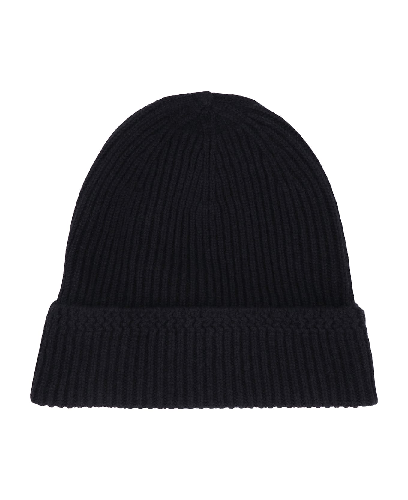 Tom Ford Ribbed Knit Beanie - blue