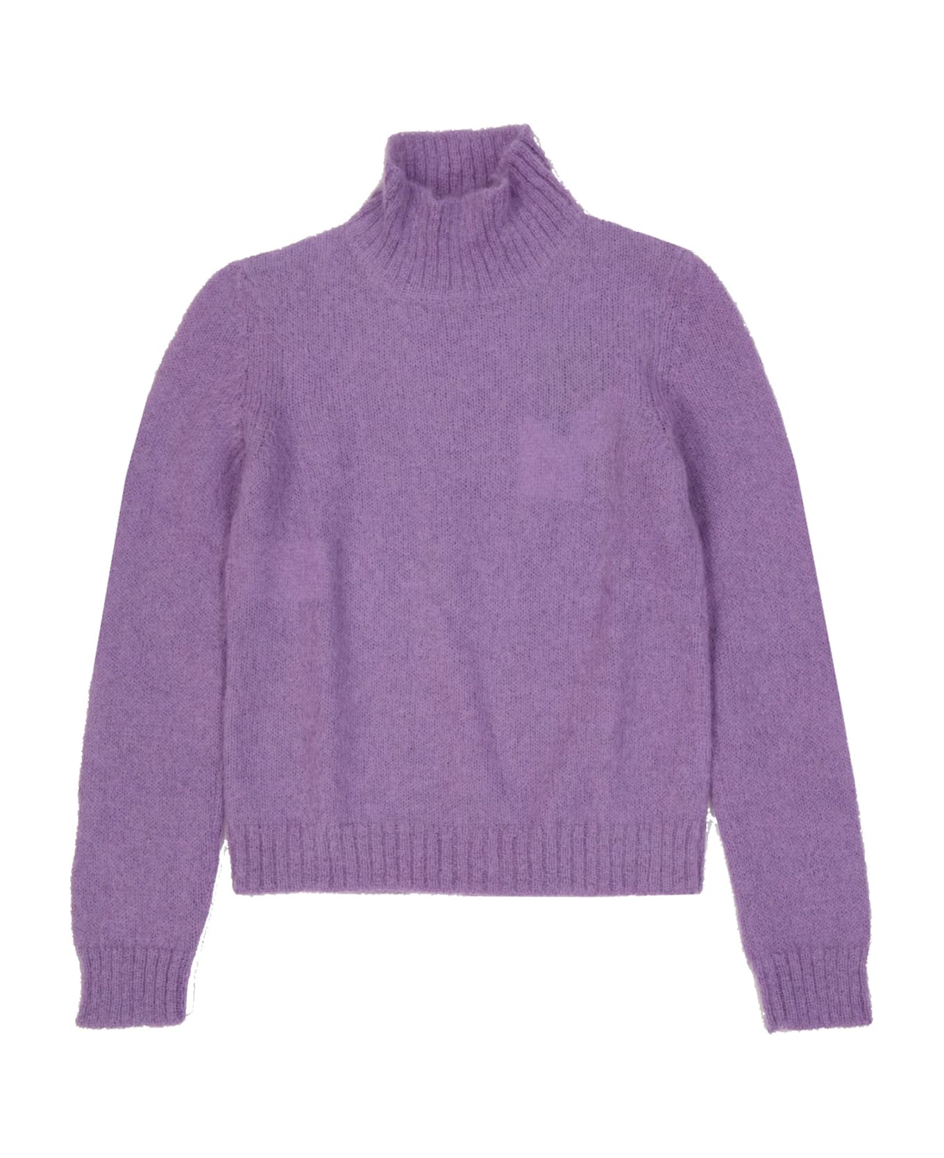 Alberta Ferretti Mohair Sweater - Purple