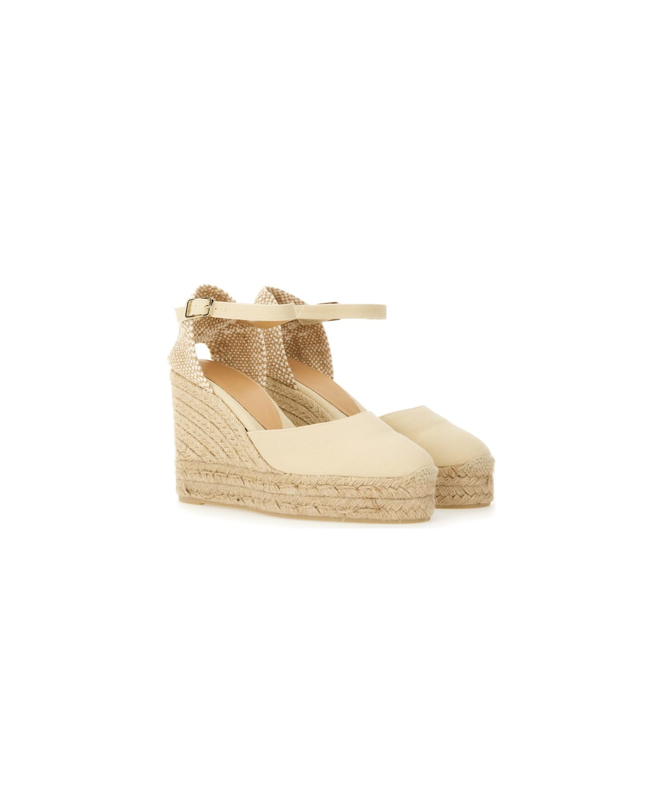 Castañer Espadrille "carol" - IVORY