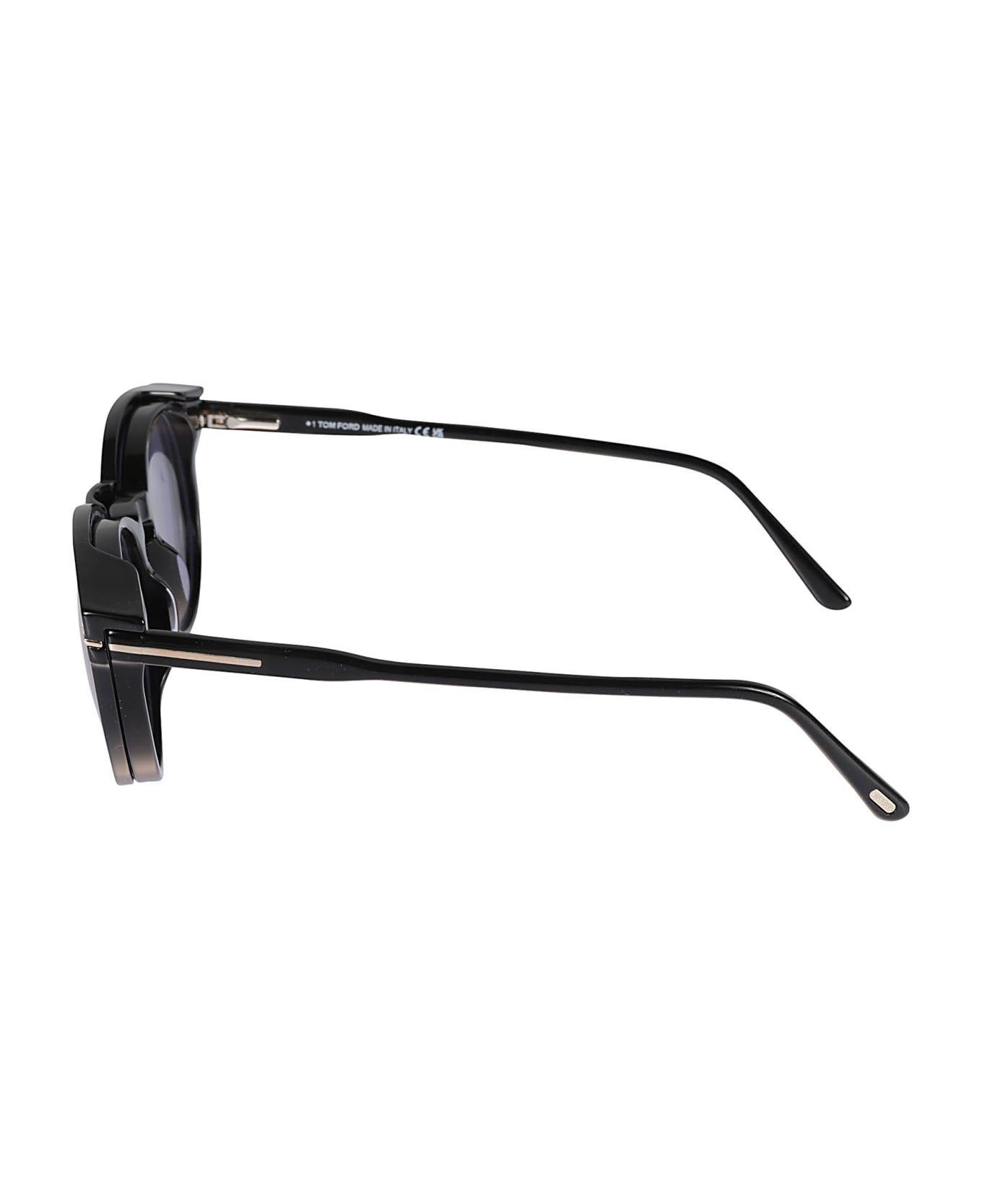 Tom Ford Eyewear Classic Round Lens Sunglasses cat-eye - 001