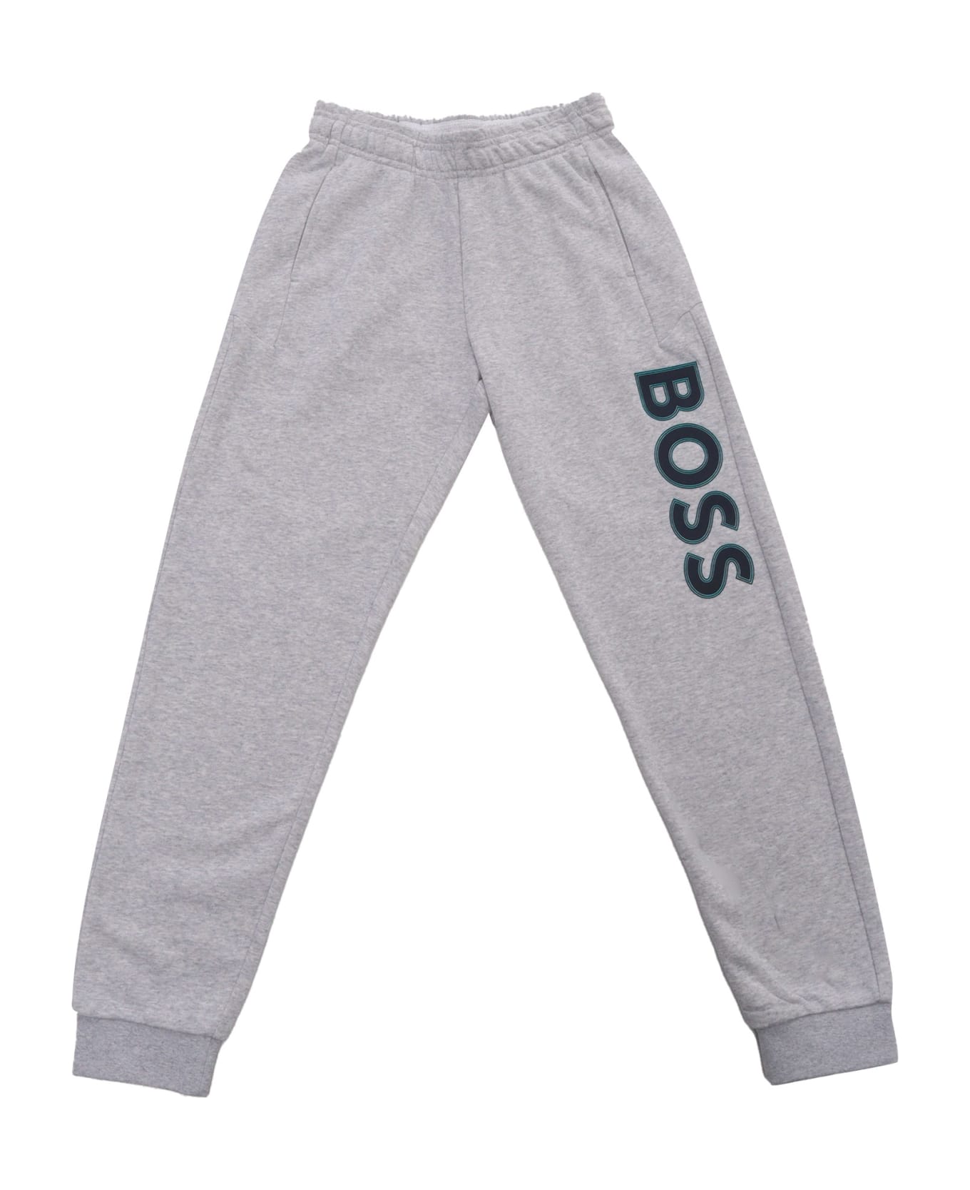 Hugo Boss Gray Jogging Pants - GREY