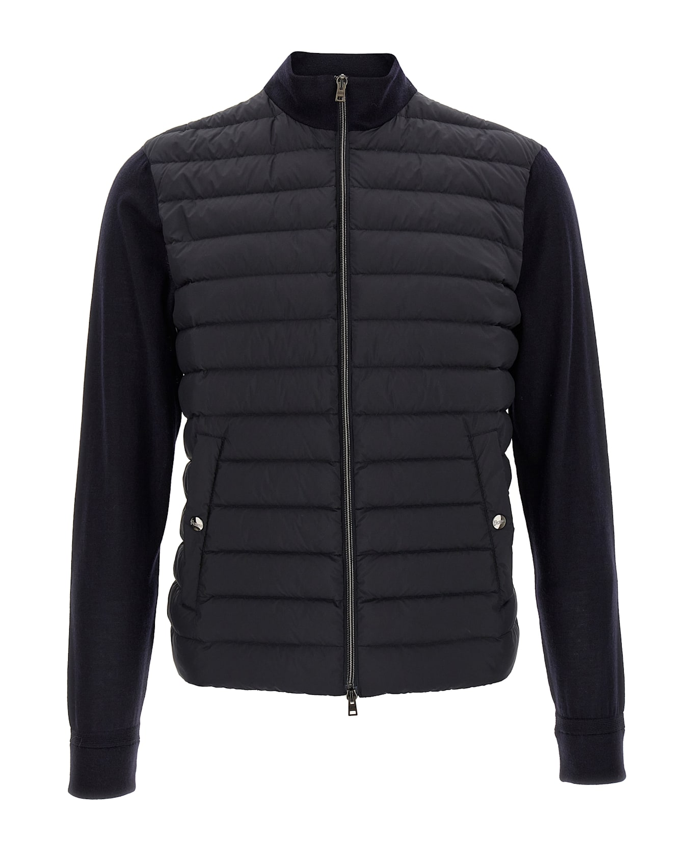 Herno Combination Down Jacket - Blue