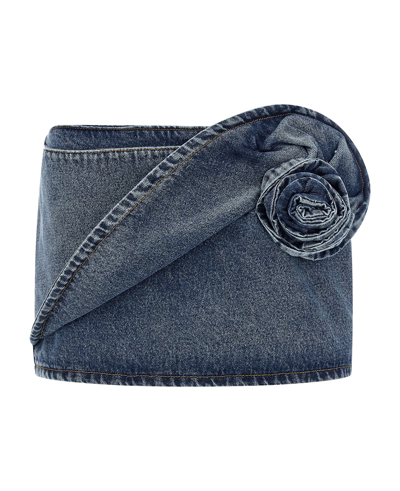 Magda Butrym 'denim 12 Skirt' Skirt - Blue