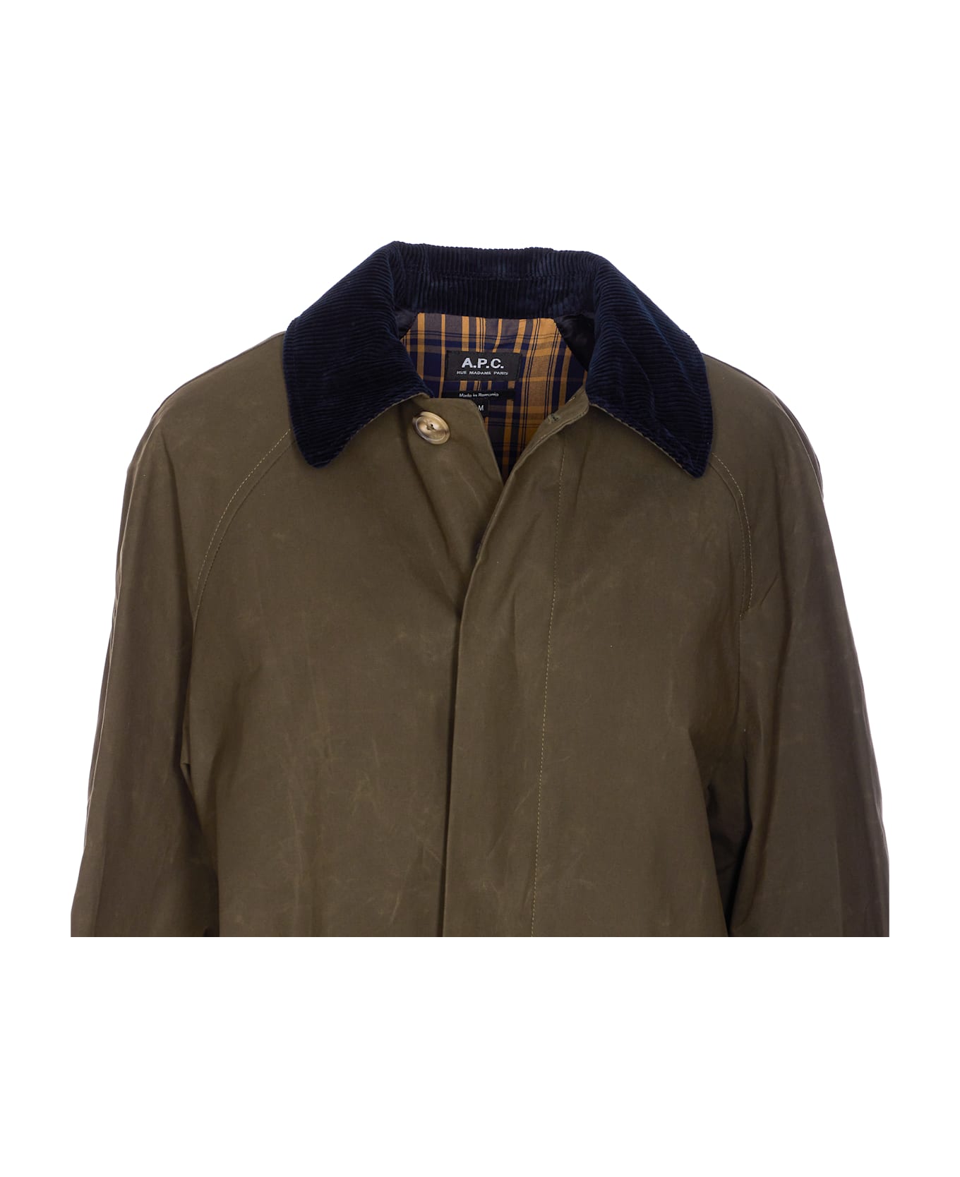 A.P.C. Mac Gaspard Trench - Green