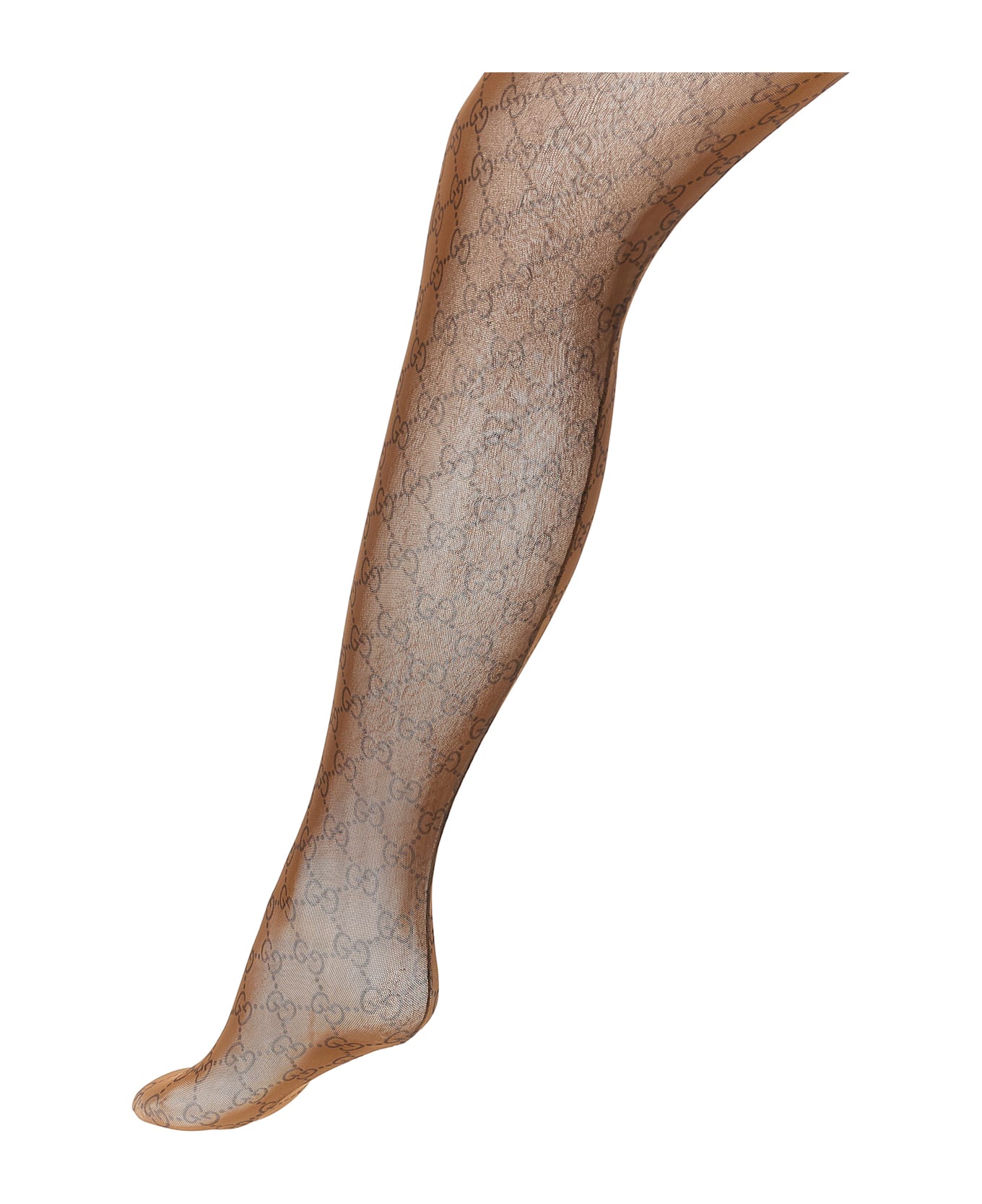 Gucci 'gg' Tights - Brown