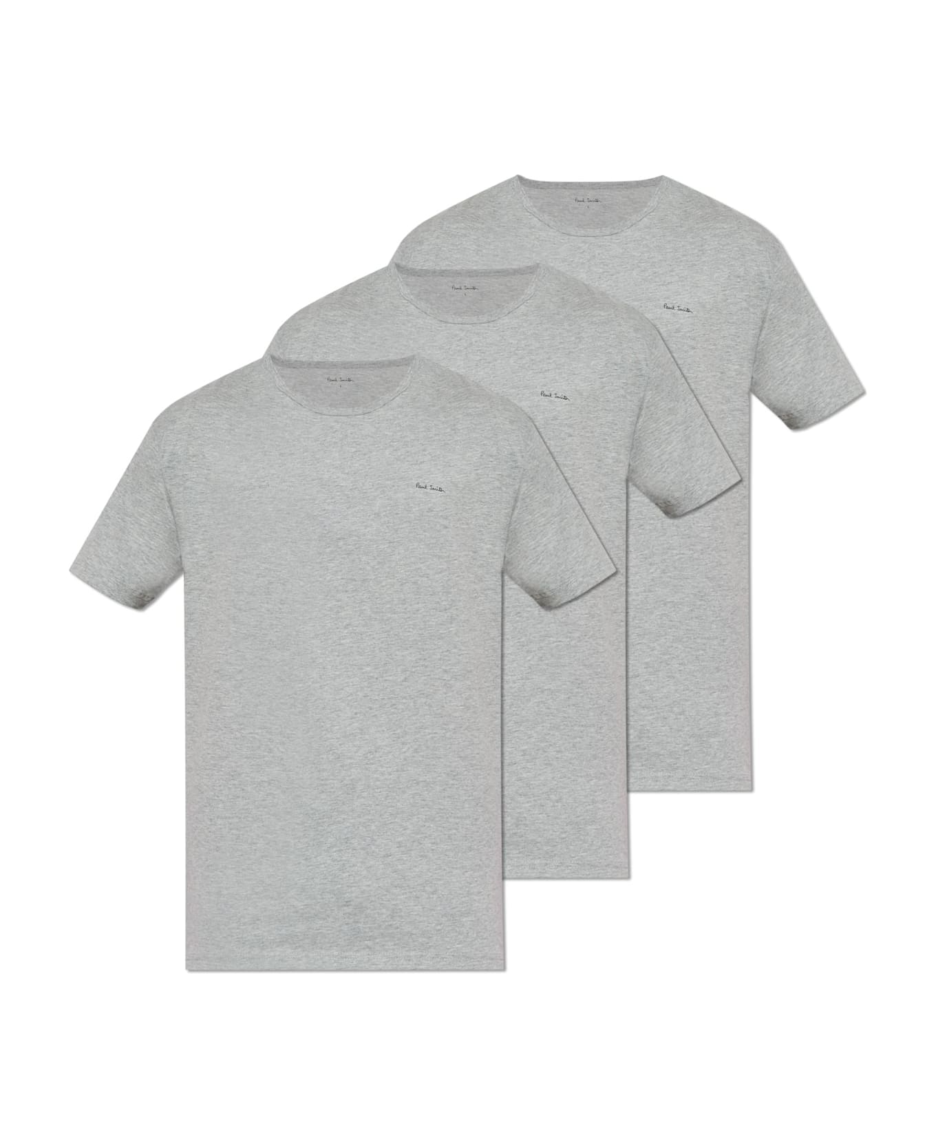 Paul Smith Three-pack Of T-shirts - Grey
