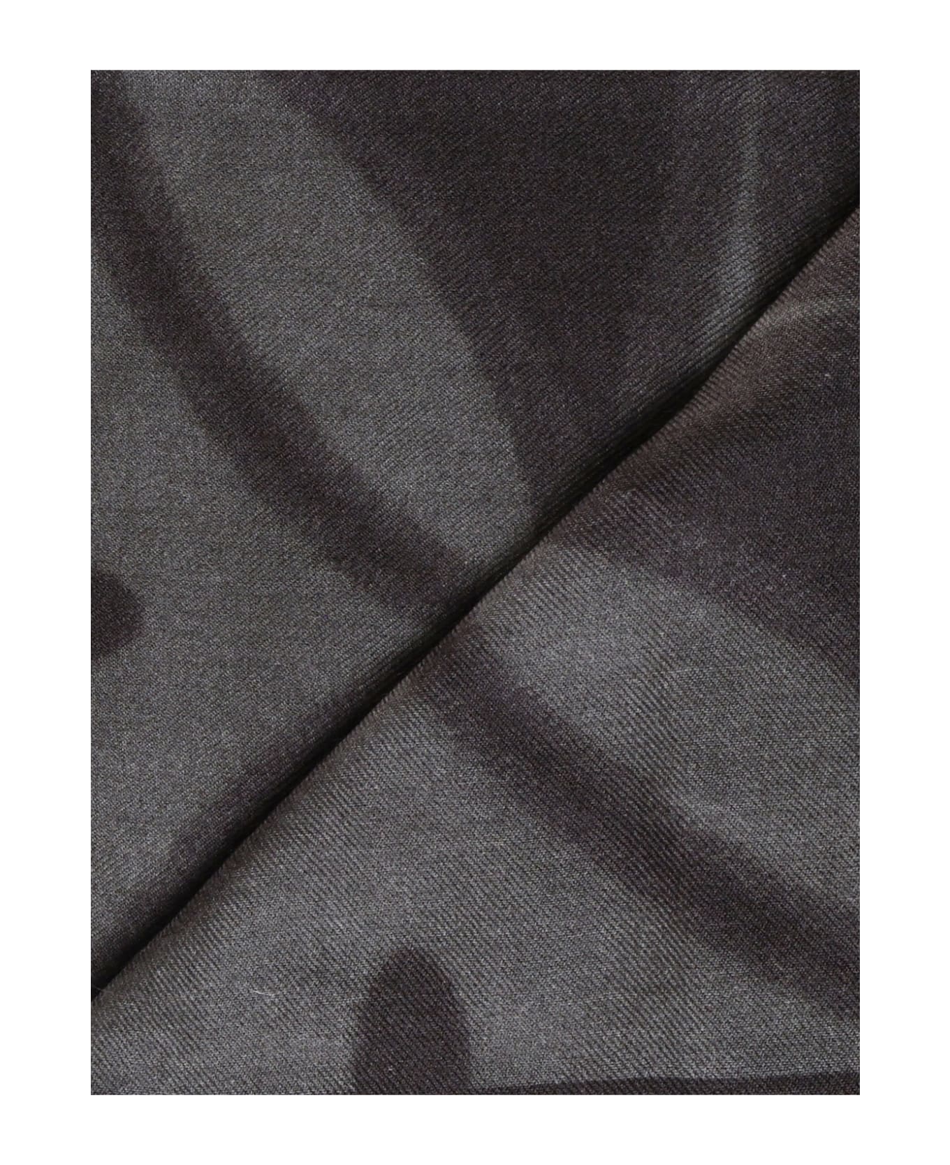 Etro Silk And Cashmere Scarf - Grey