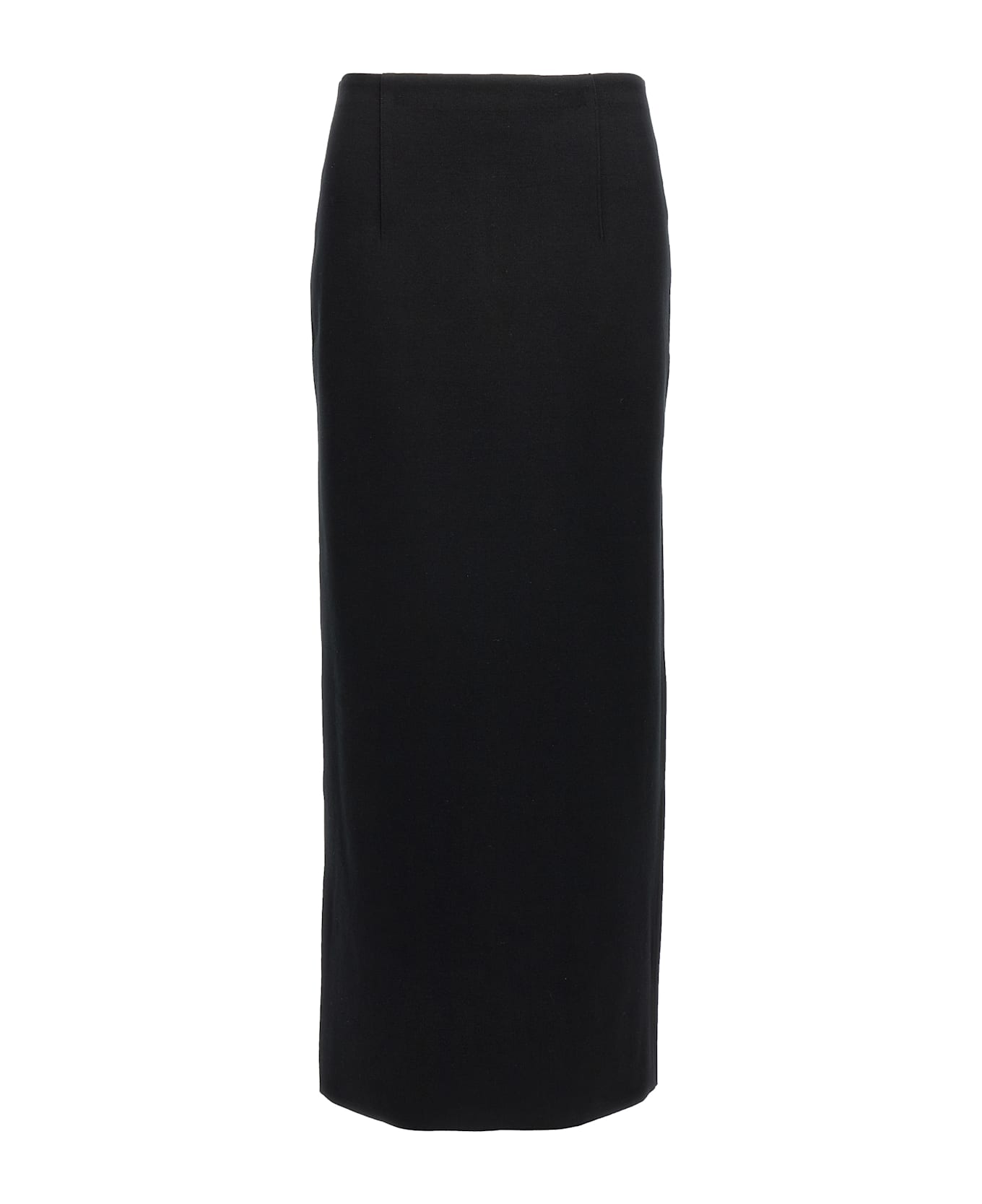 Auralee Double Face Knit Skirt - Black  