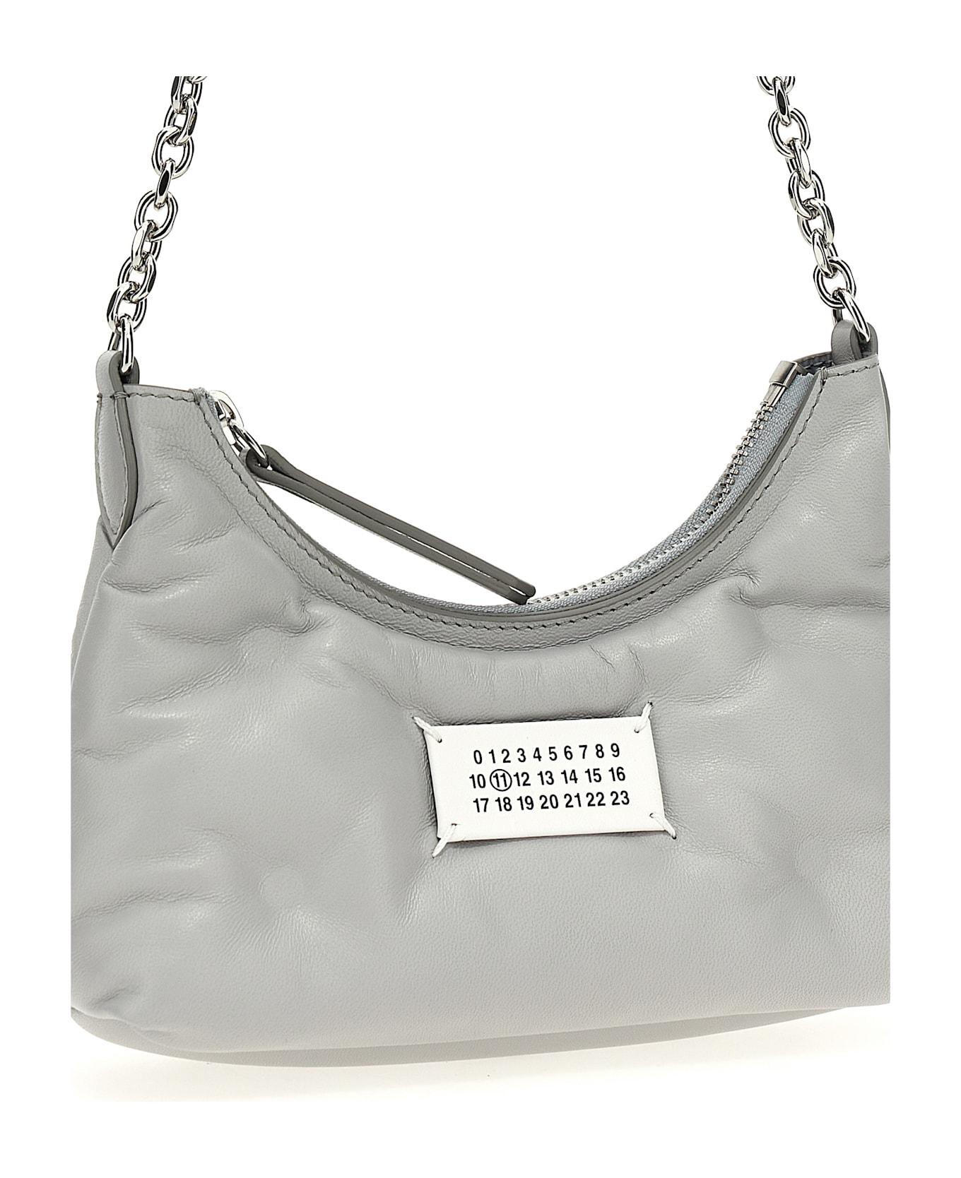 Maison Margiela 
glam Slam Hobo Micro
 Shoulder Bag - GLACIAL