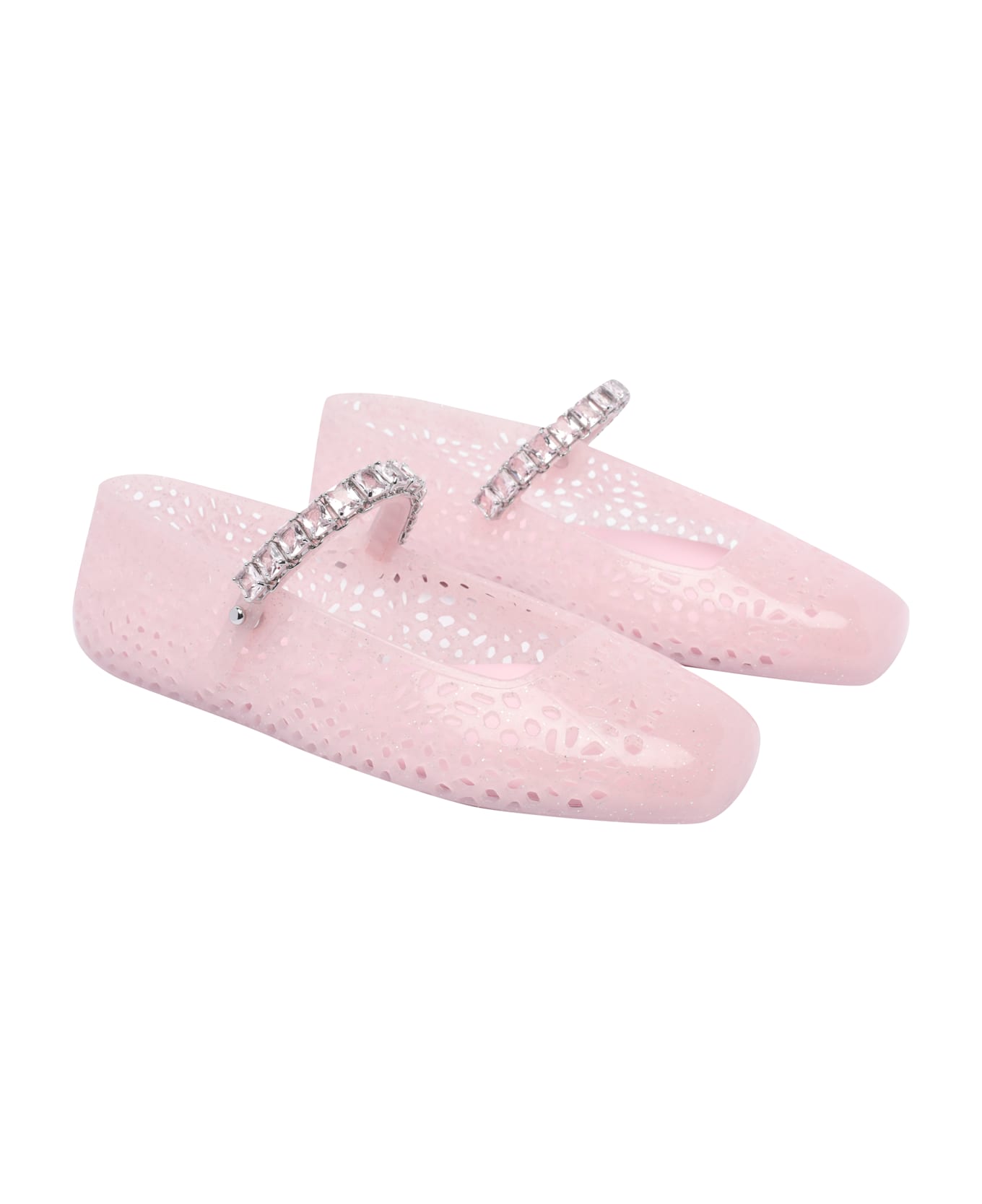 Jimmy Choo The Jelly Flats - Pink