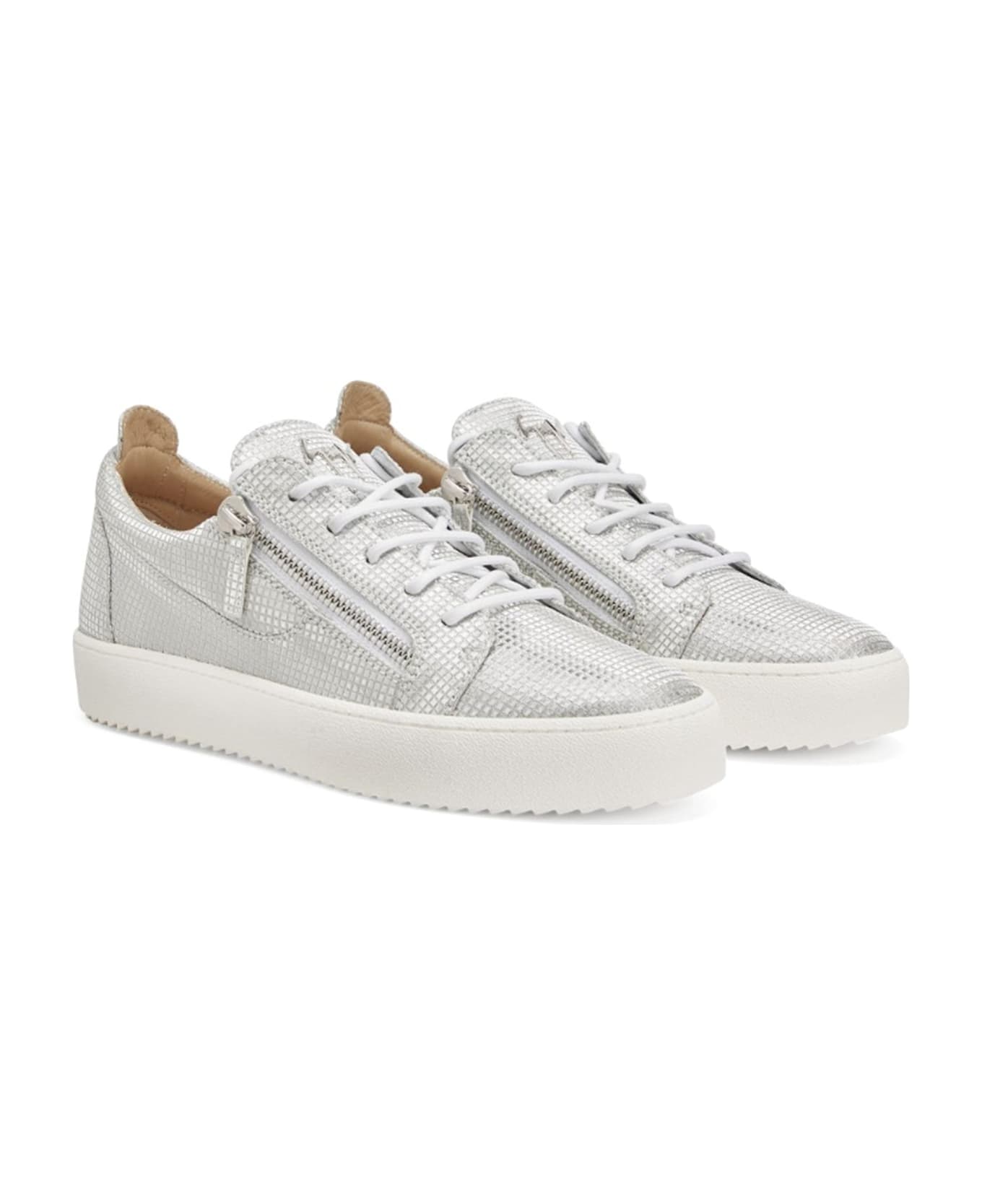 Giuseppe Zanotti May London Sneakers - Silver