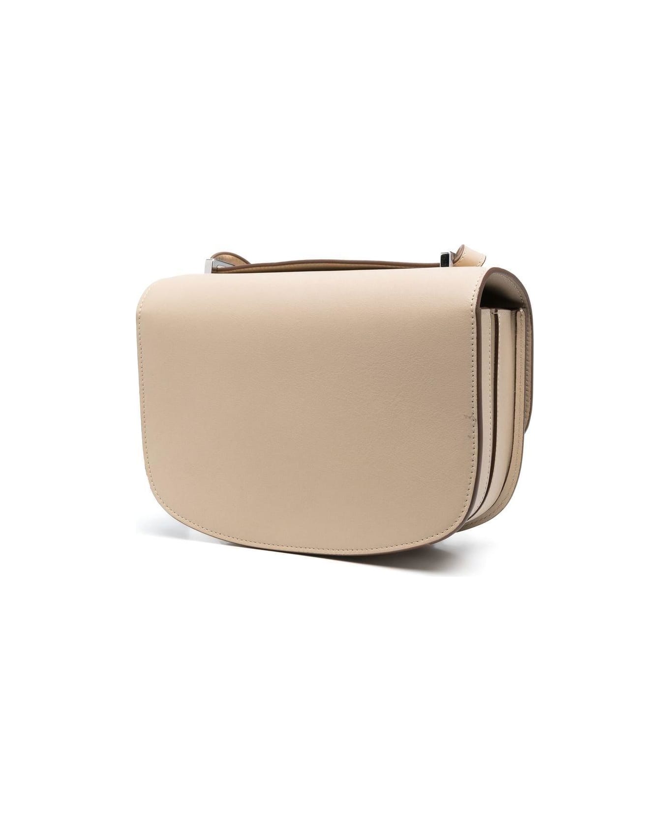 Savette Structured Shoulder Bag - NEUTRALS