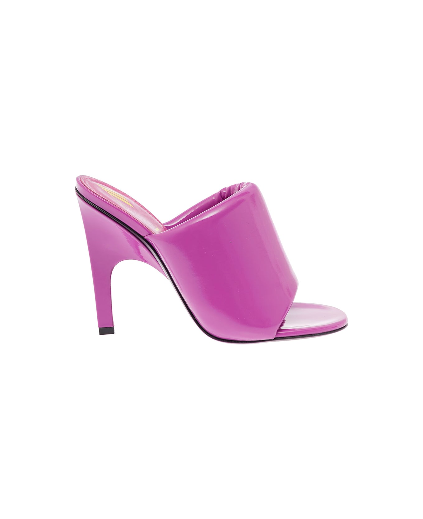 The Attico Woman's Pink Leather Rem Mules - Pink