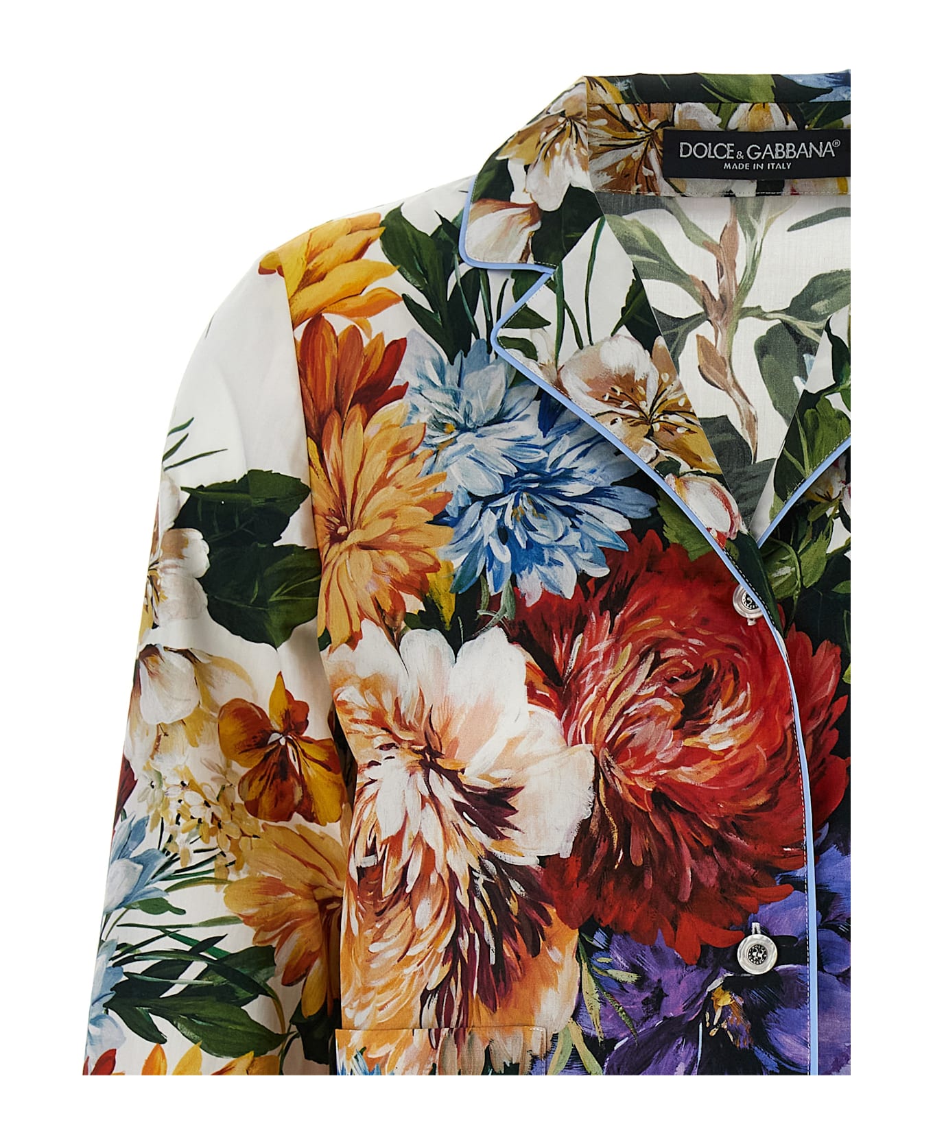 Dolce 
Gabbana 
bouquet
 Print Shirt - Multicolor
