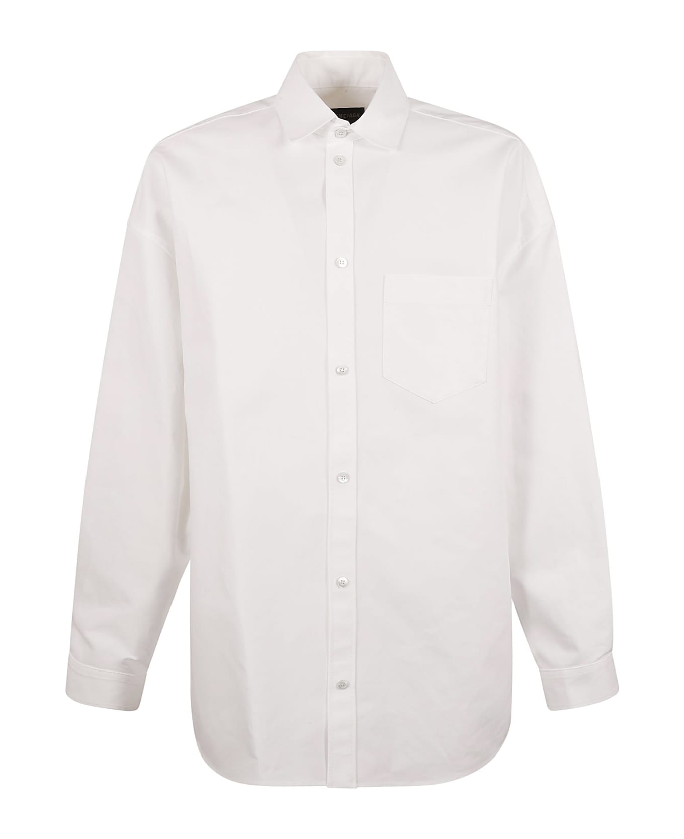 Balenciaga Long-sleeved Shirt - White