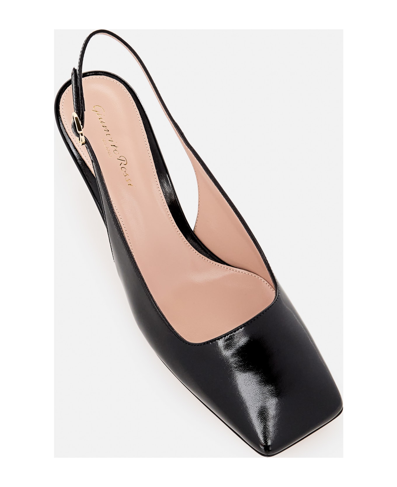 Gianvito Rossi Nuit Heel Sling-back - Black