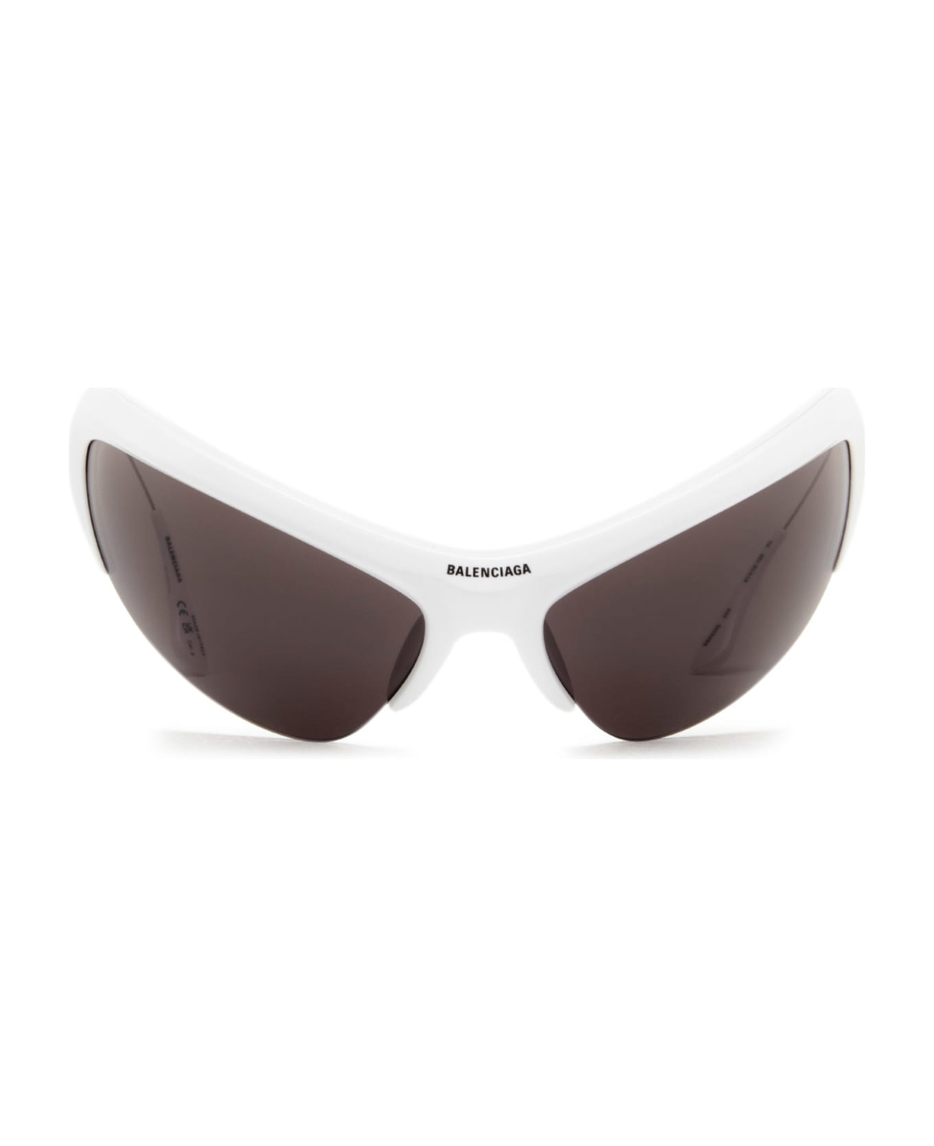 Balenciaga Eyewear Bb0232s White Sunglasses Frameless - White