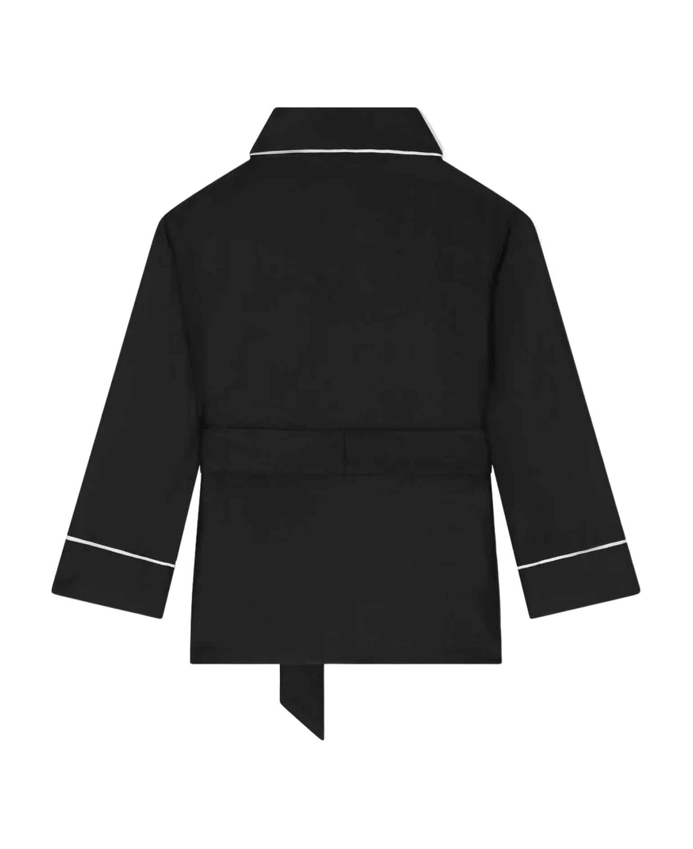 Dolce & Gabbana Black Shirt Boy - Nero