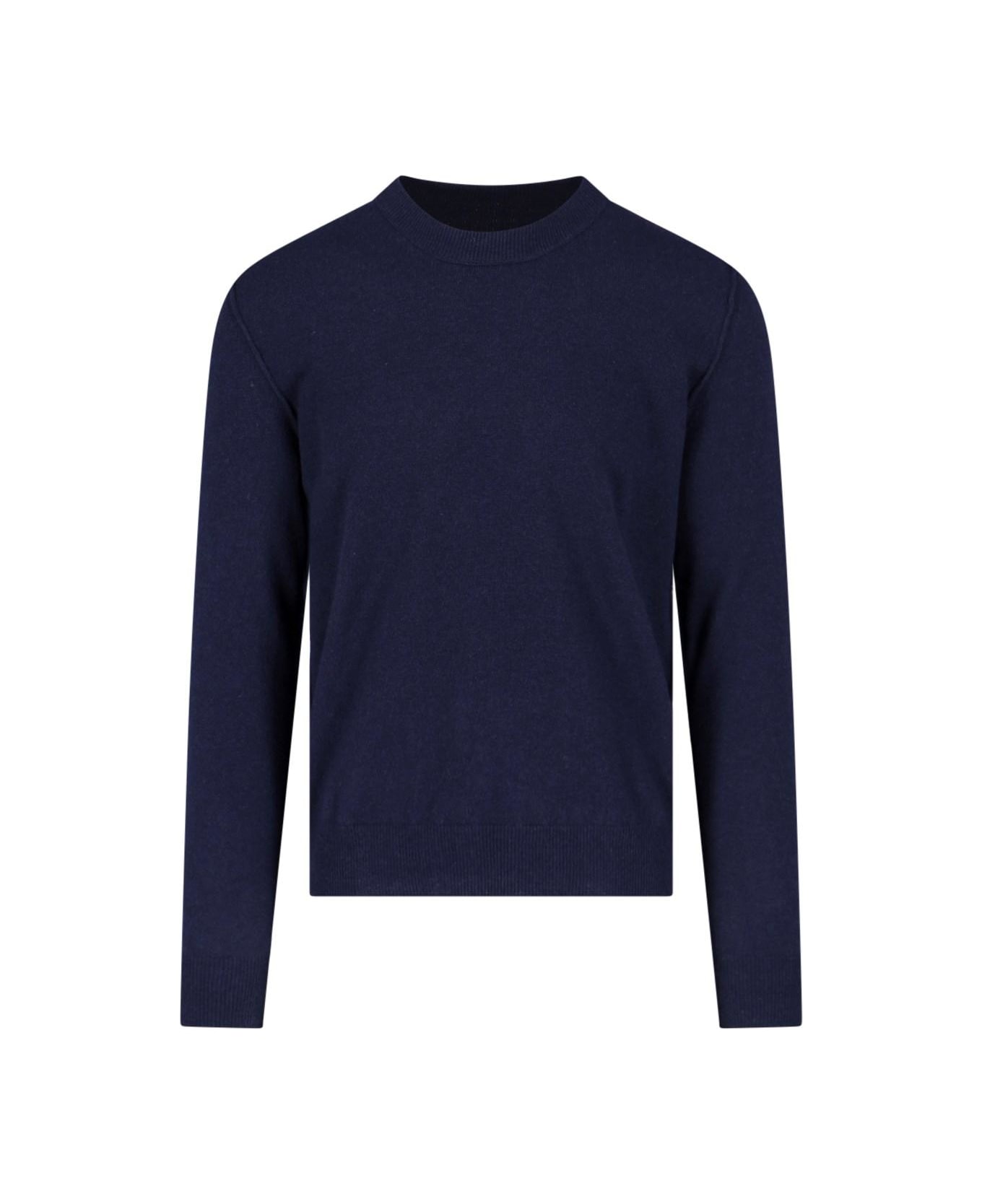 Maison Margiela Basic Sweater - Navy ニットウェア