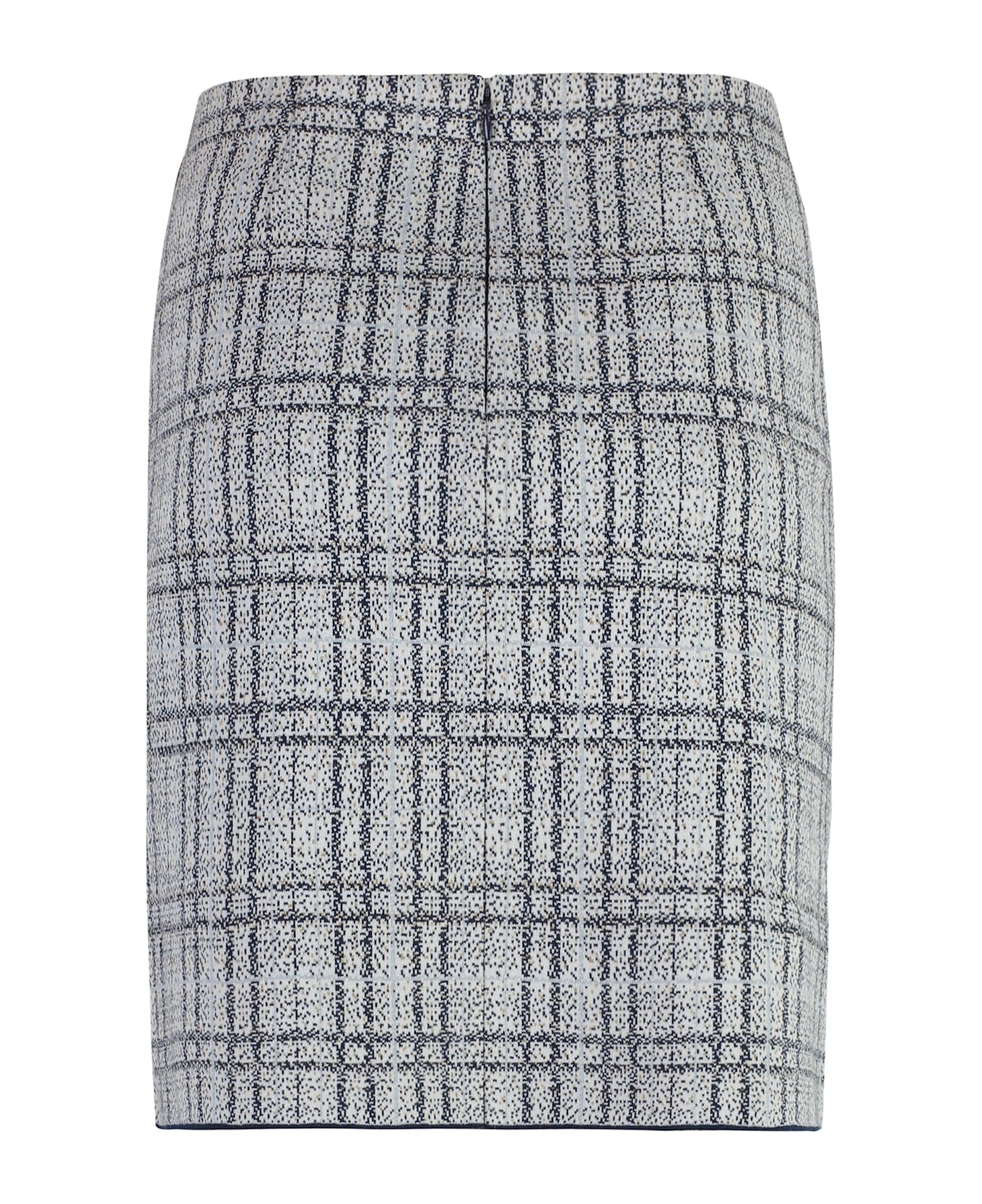 Alfieri & St.John Cotton-wool Blend Skirt - Multicolor